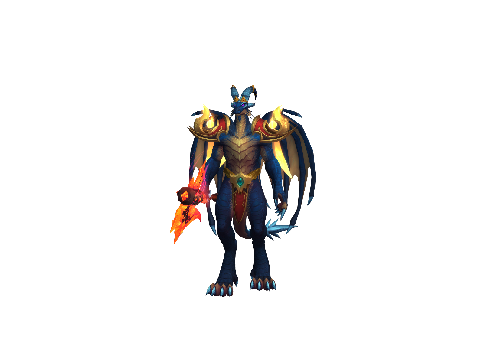 Insanedrago 3D character render