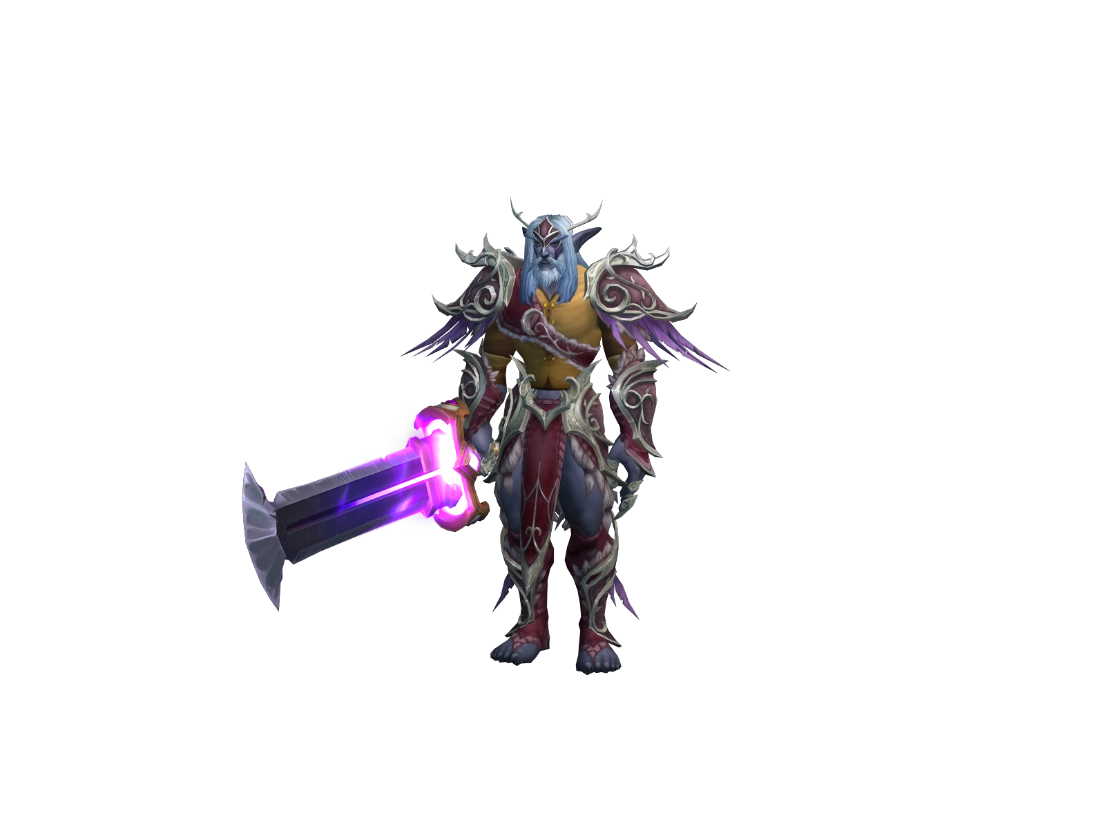 Suedelf 3D character render