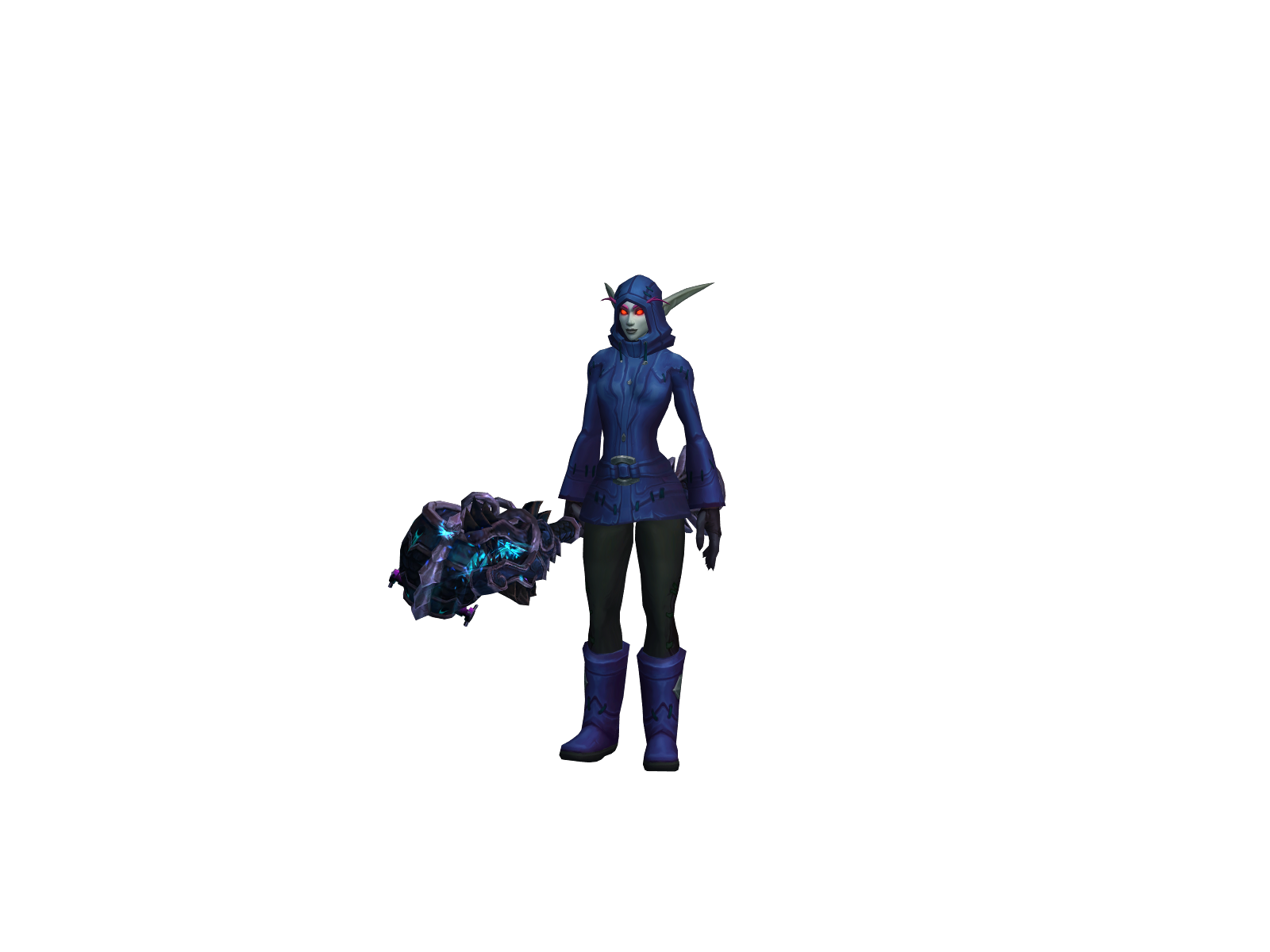 Takeila 3D character render