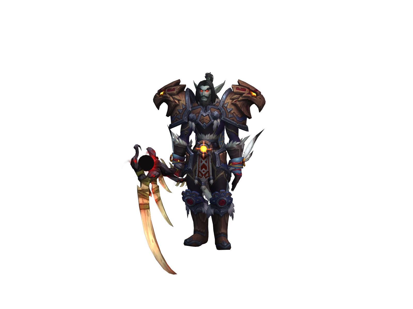 Syrow 3D character render