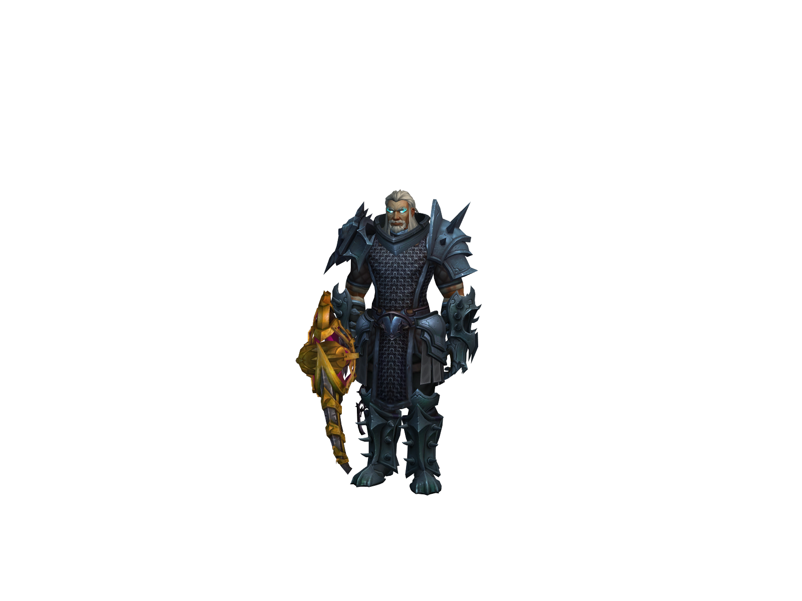 Underttaker 3D character render