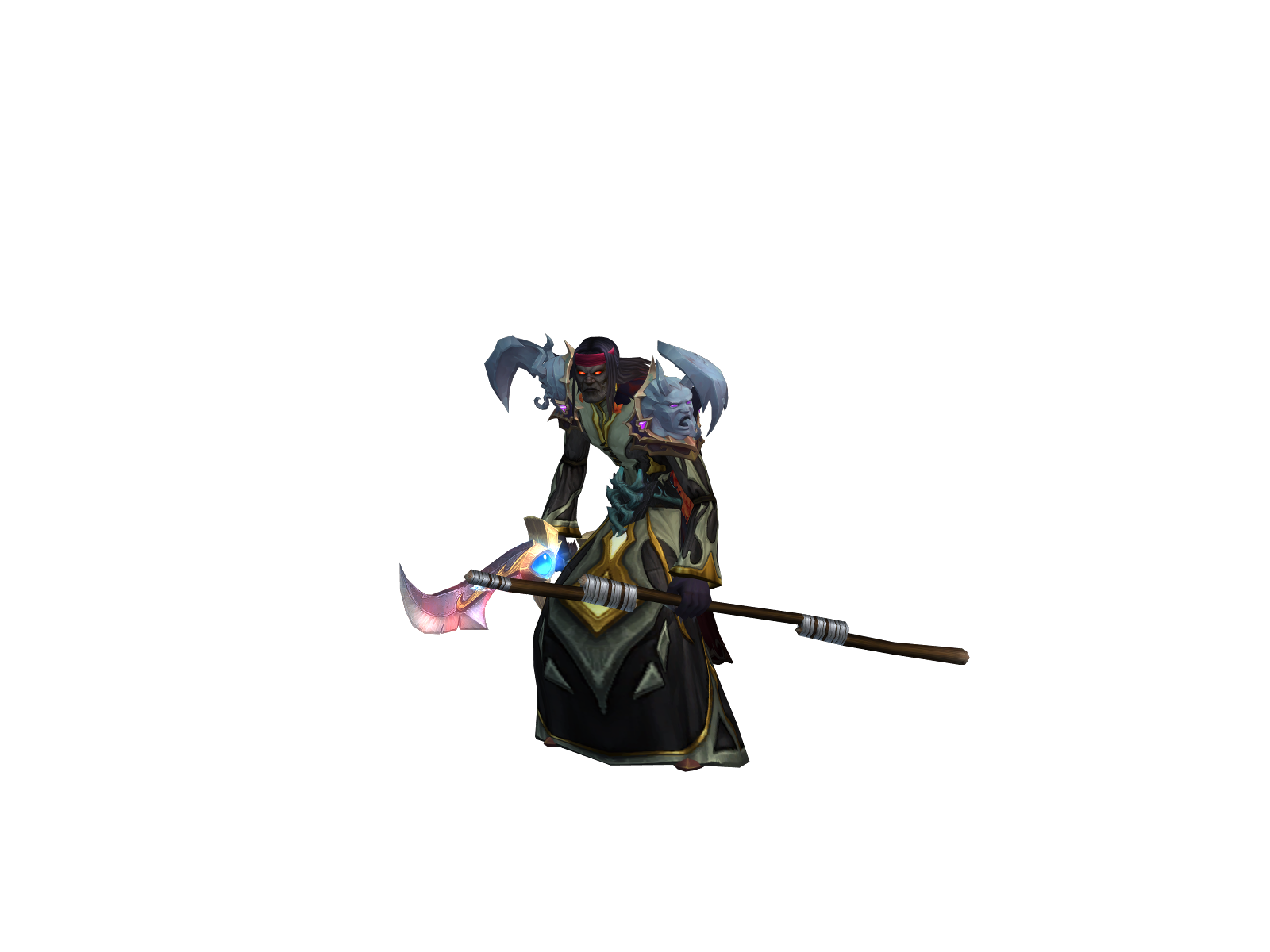 Yslgoon 3D character render