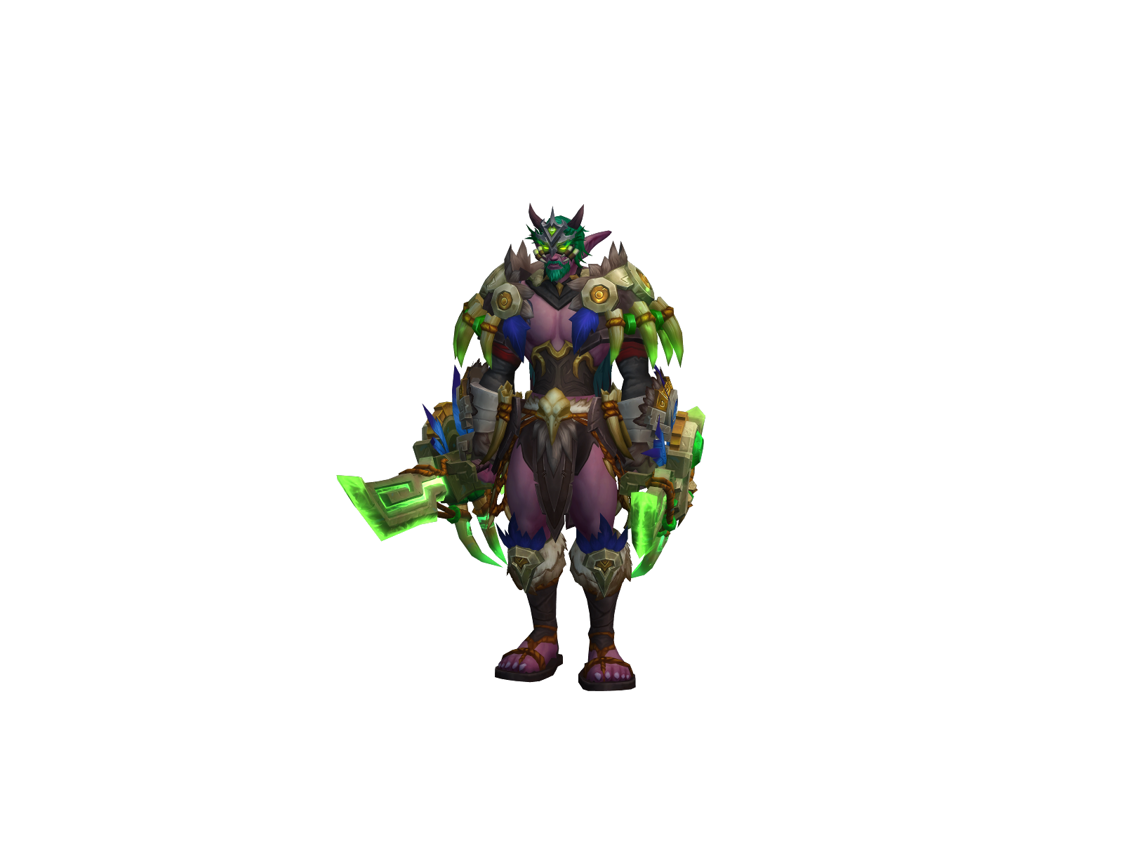 Nevanirn 3D character render