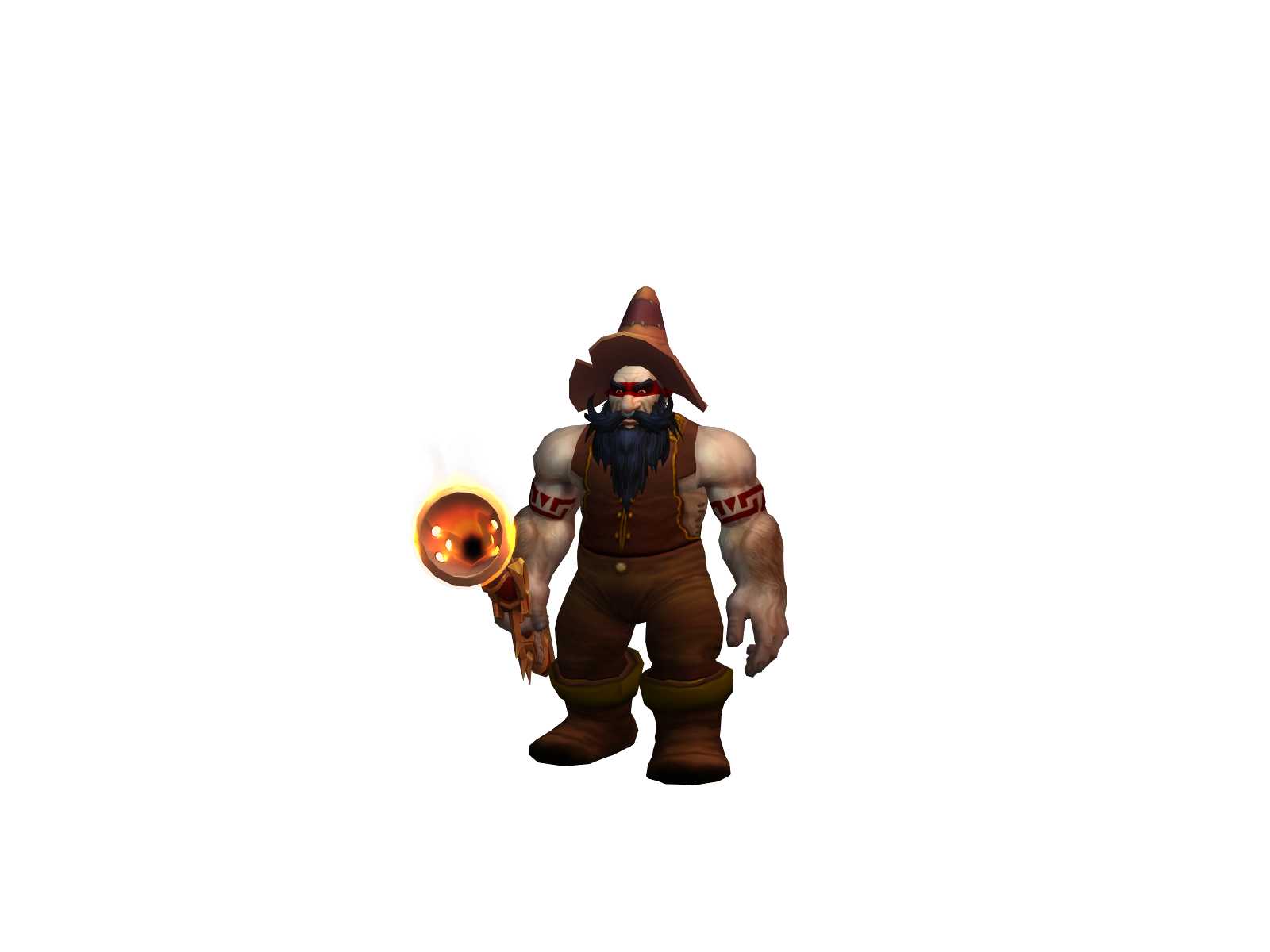 Føréstt 3D character render