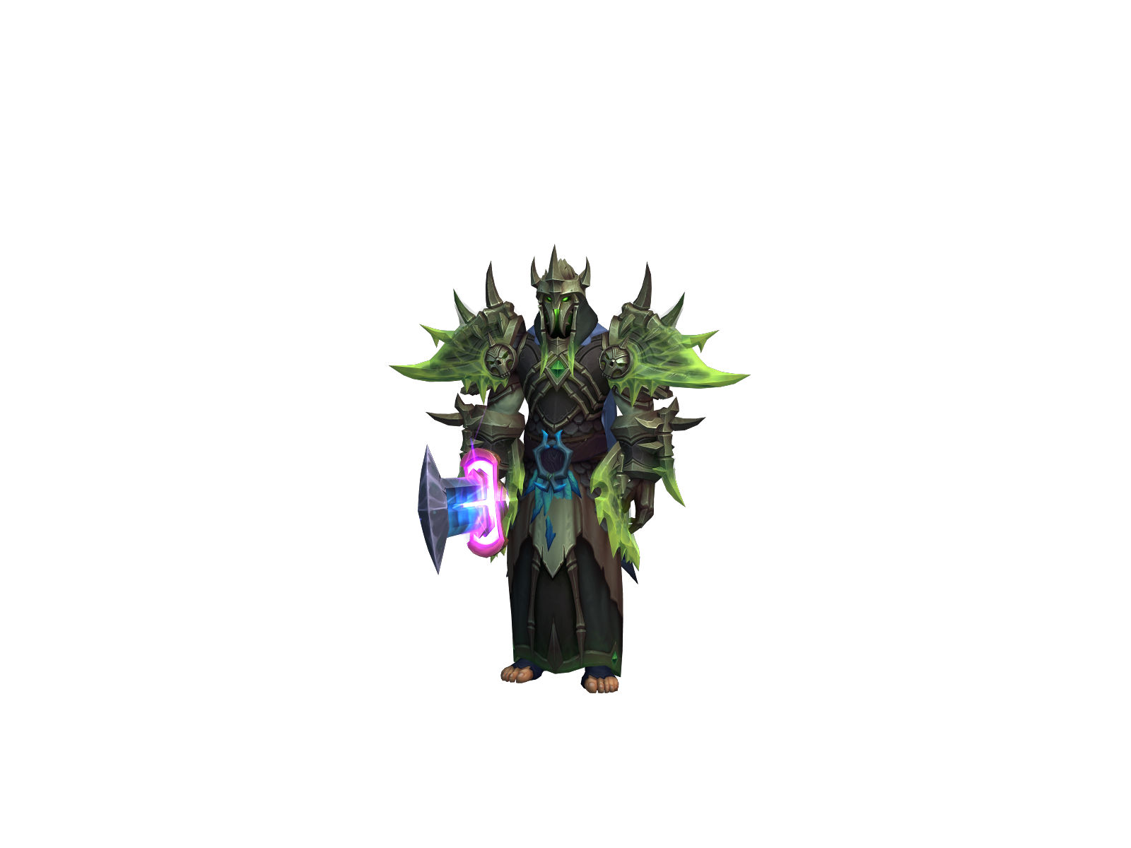 Fingom 3D character render