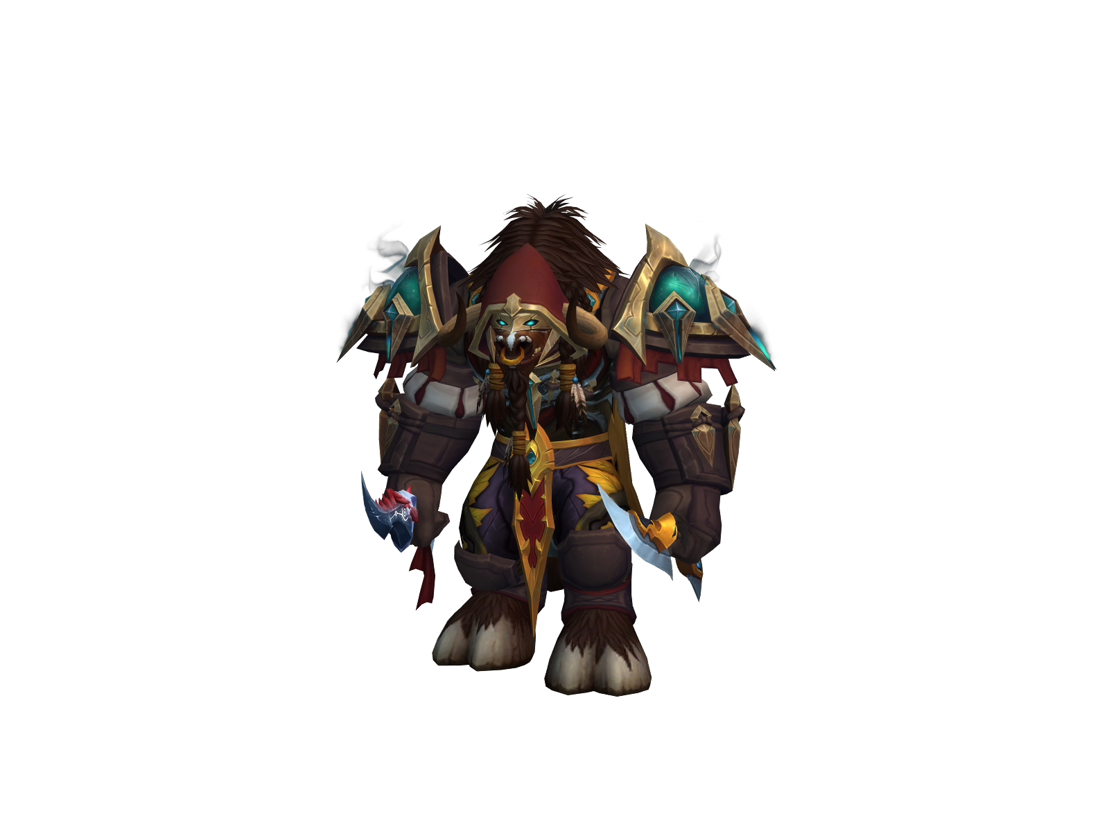 Badusybandit 3D character render