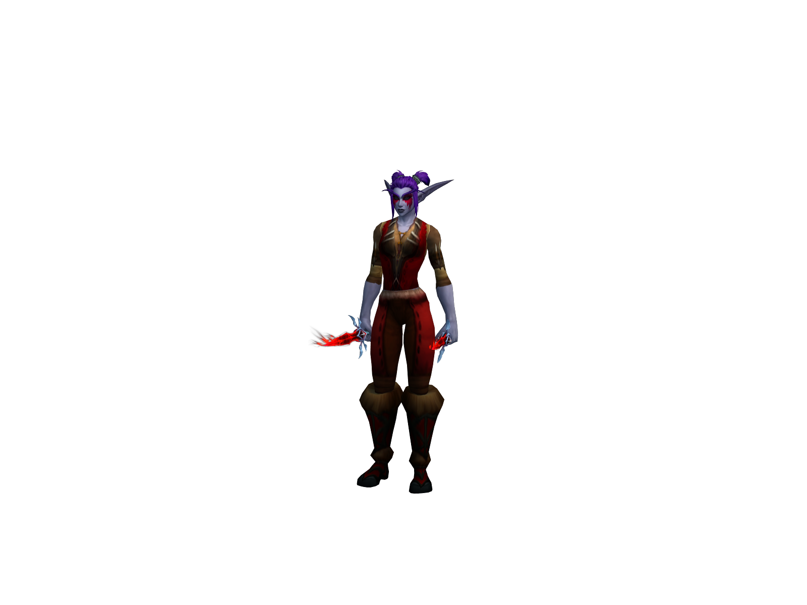 Promiscuous 3D character render