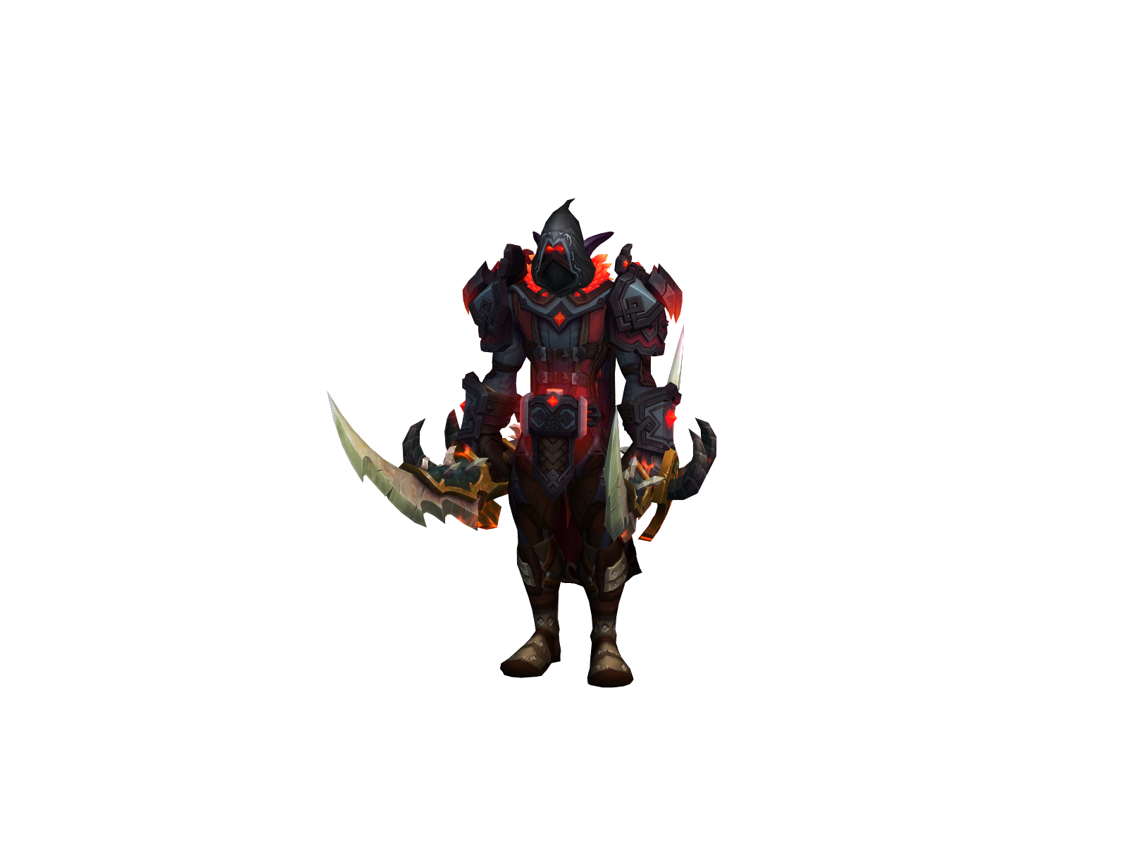 Grayscar 3D character render