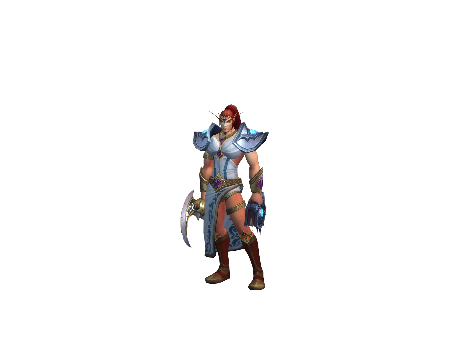 Hedrion 3D character render