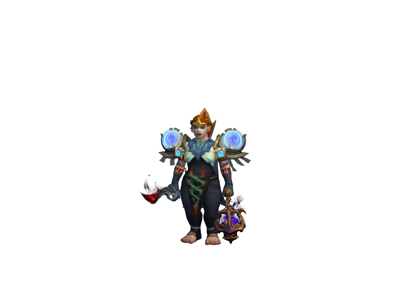 Formercia 3D character render