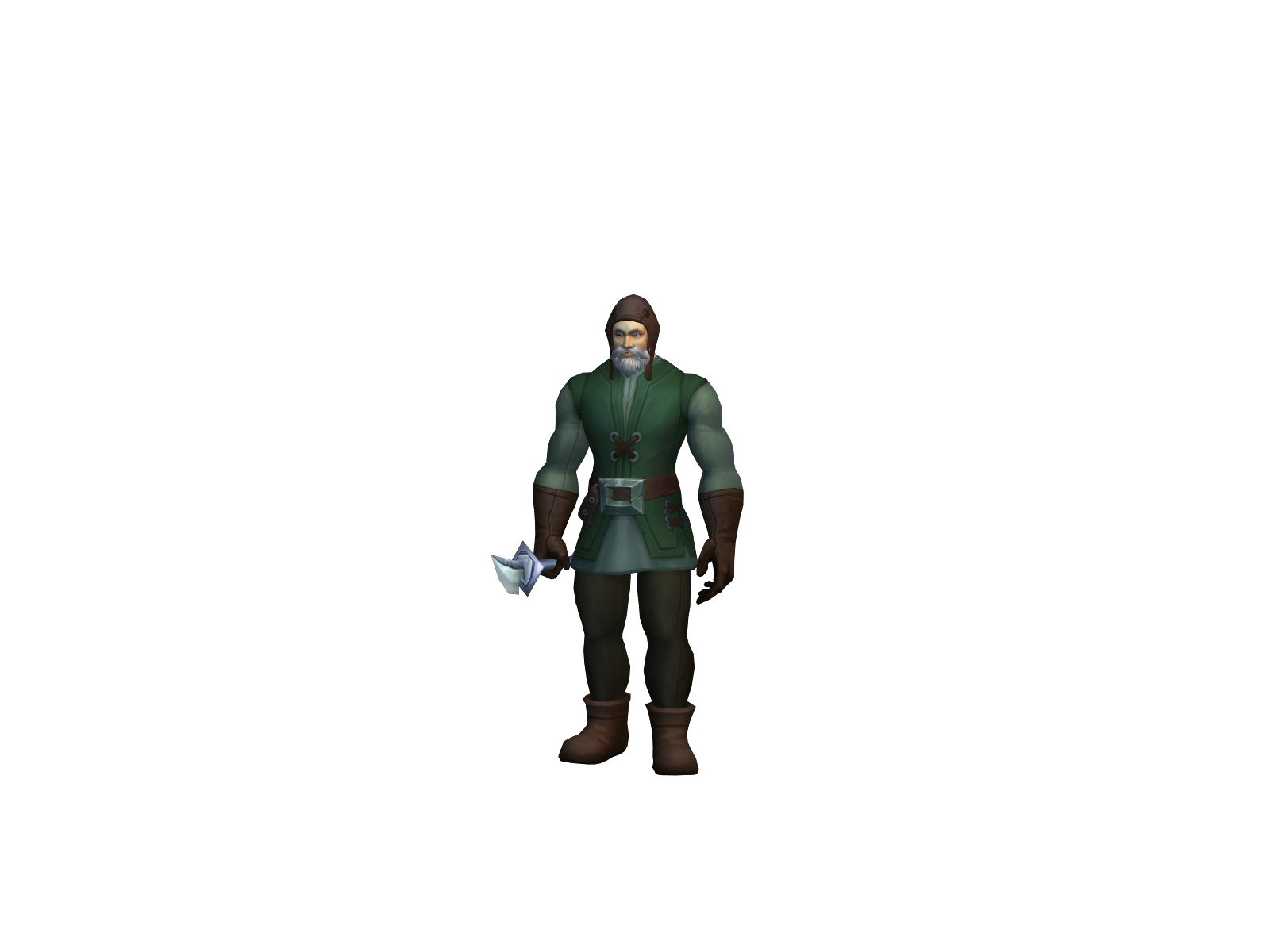 Ryøzen 3D character render