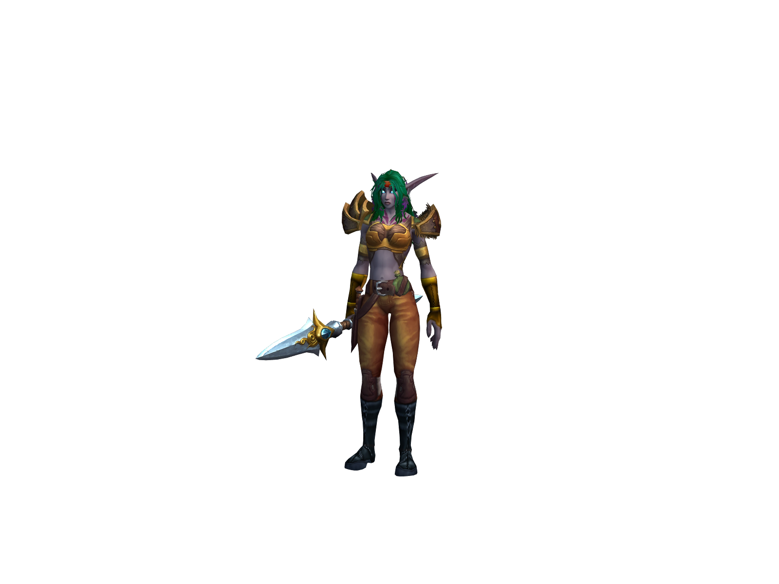 Mysticmoth 3D character render