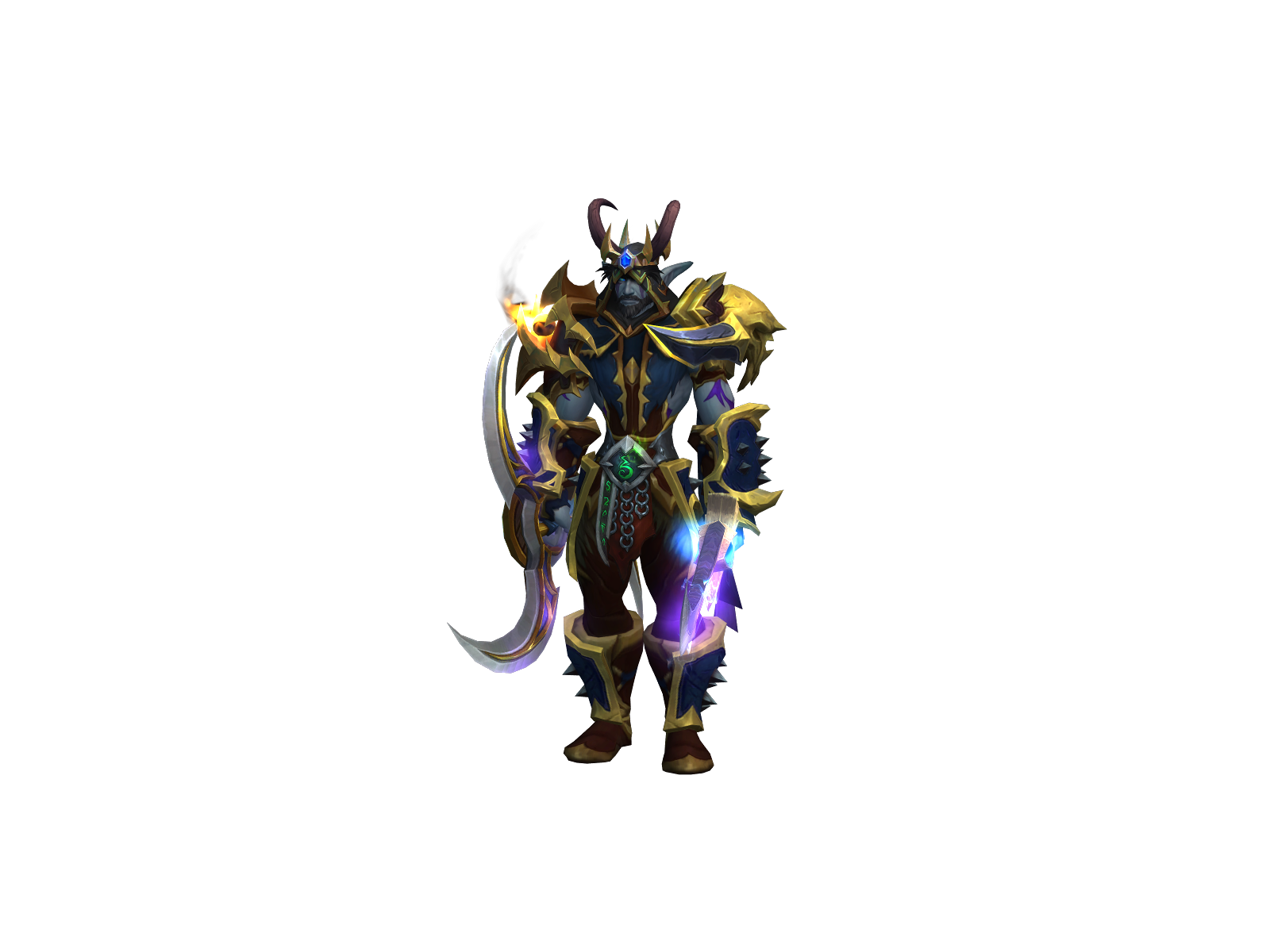 Mightmorphin 3D character render