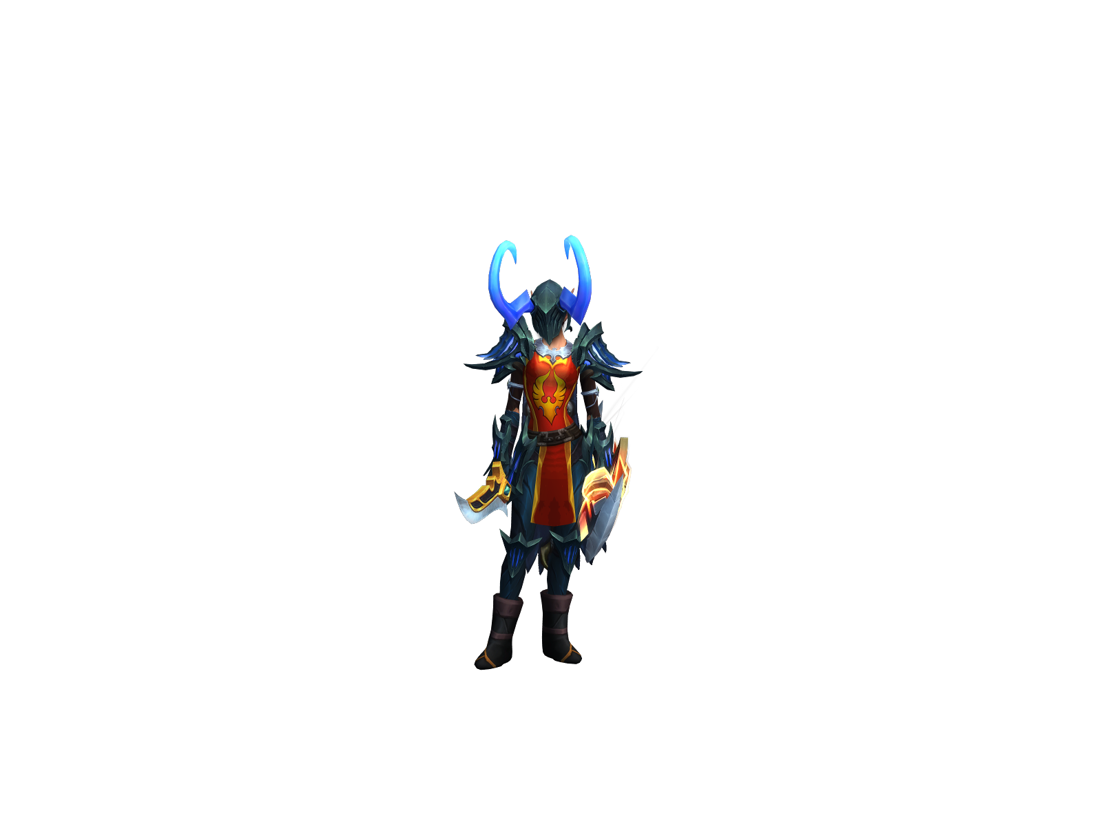 Ohmargerhd 3D character render
