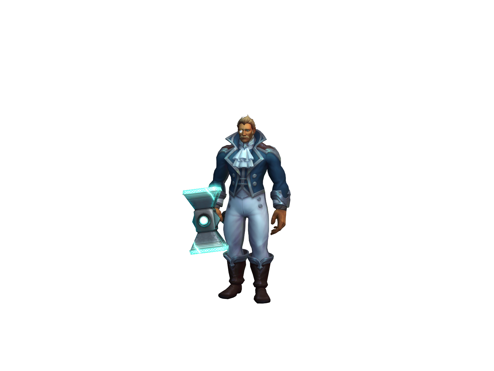 Isyk 3D character render