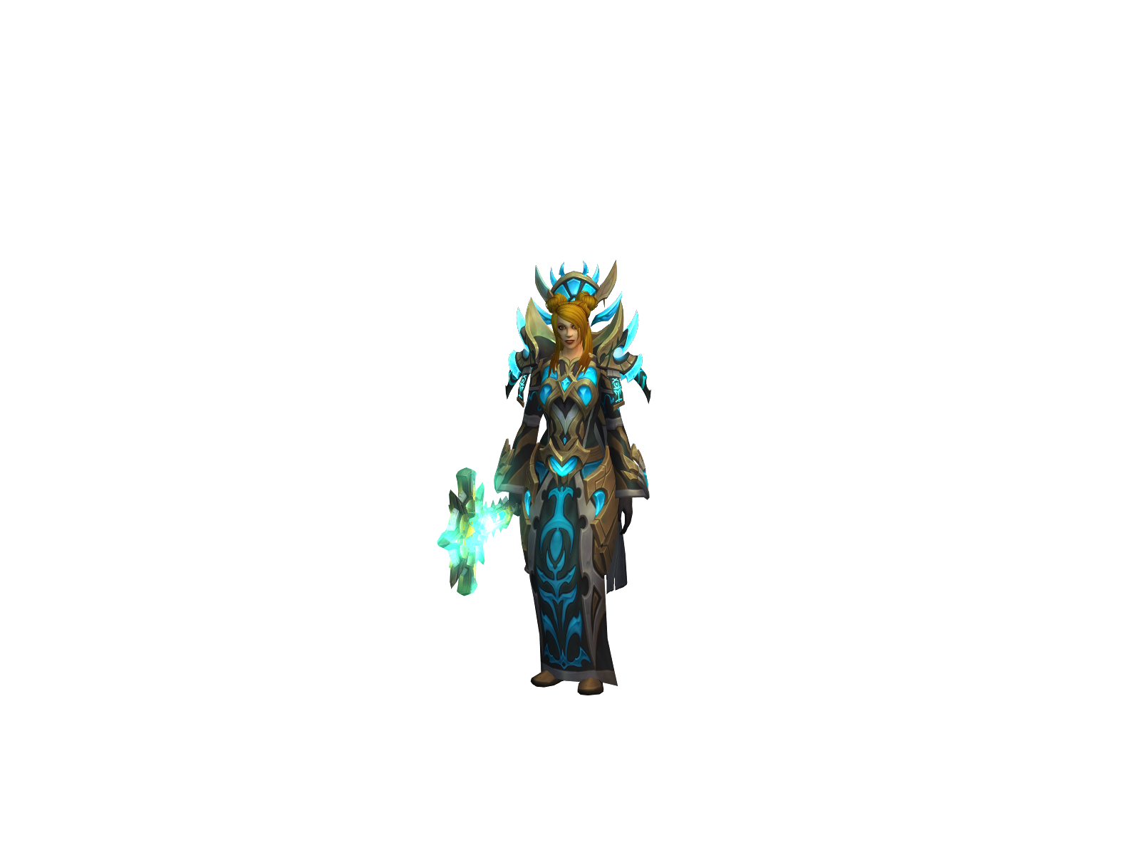 Prélate 3D character render
