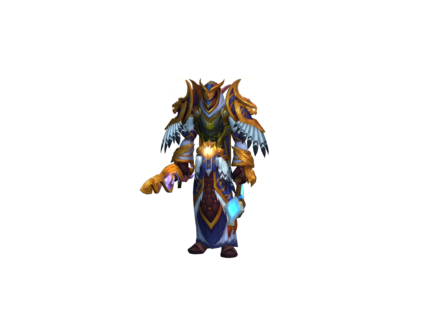 Druidperson 3D character render
