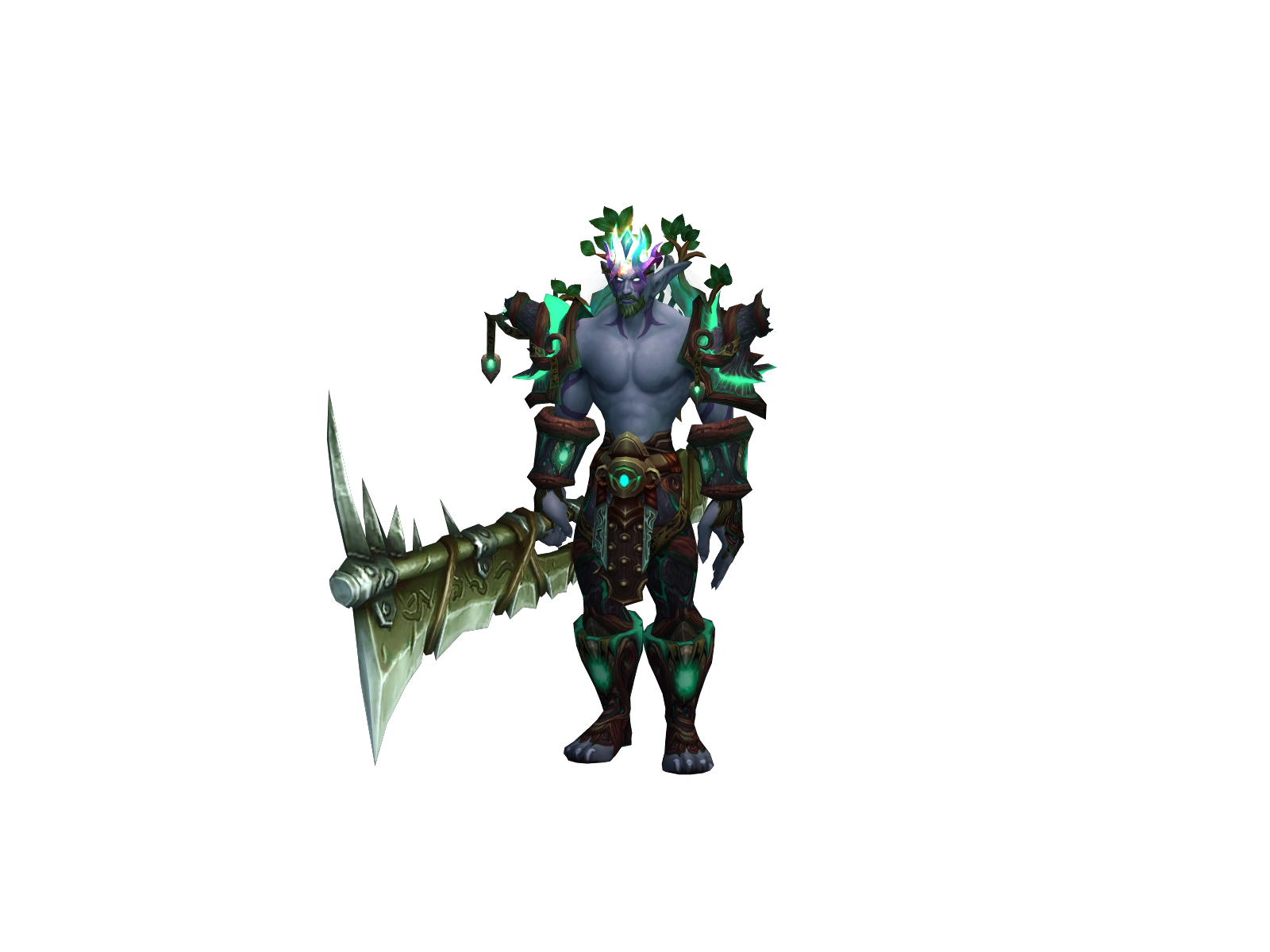 Werich 3D character render