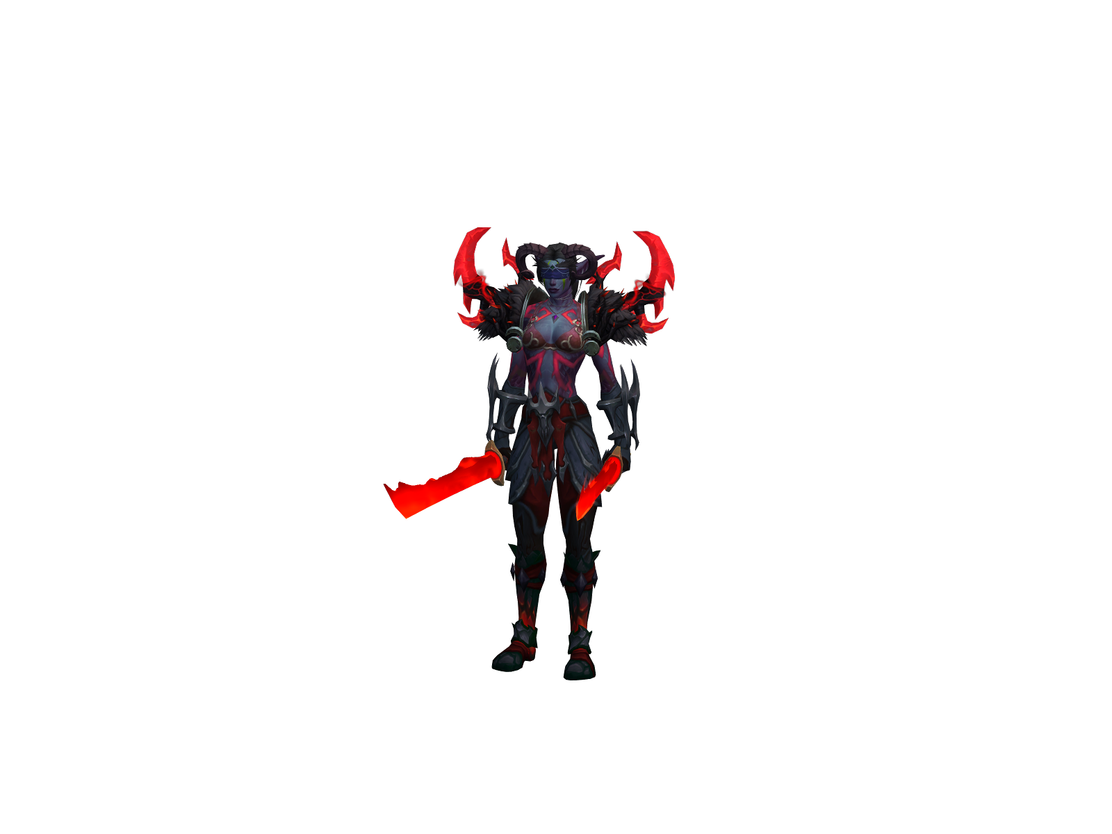 Íllidan 3D character render