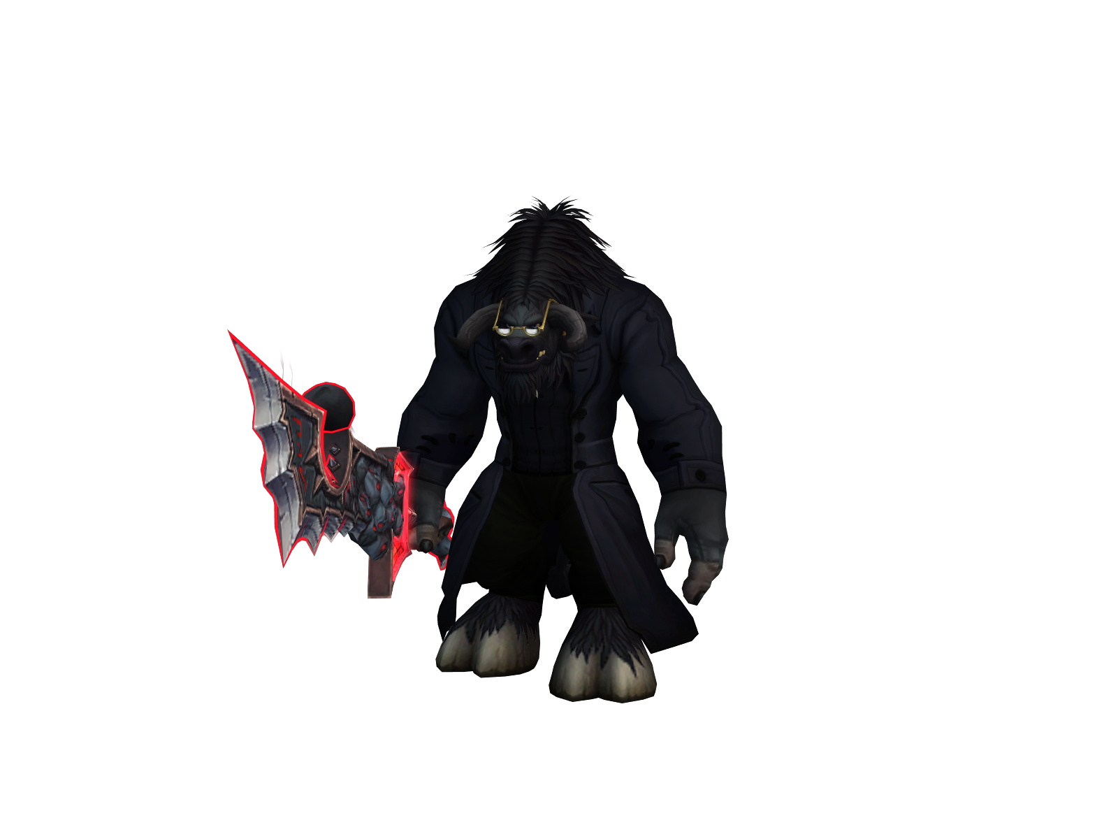 Turrufo 3D character render