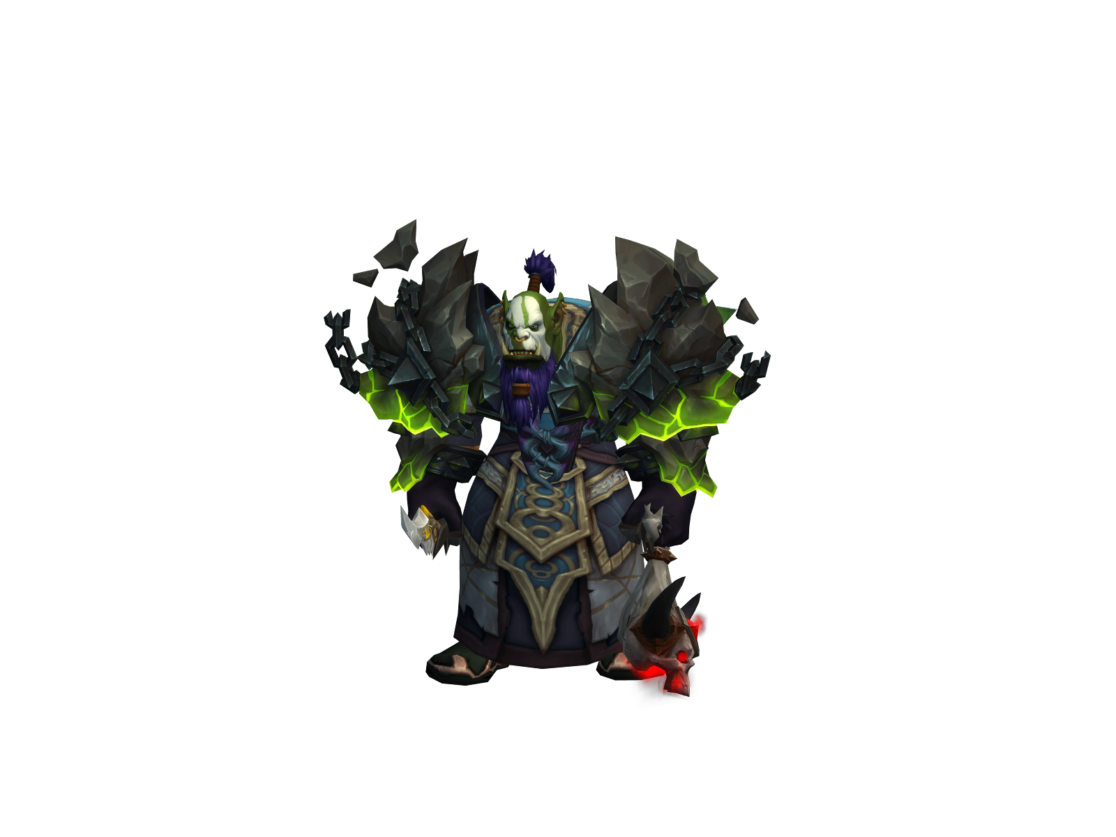 Zarym 3D character render