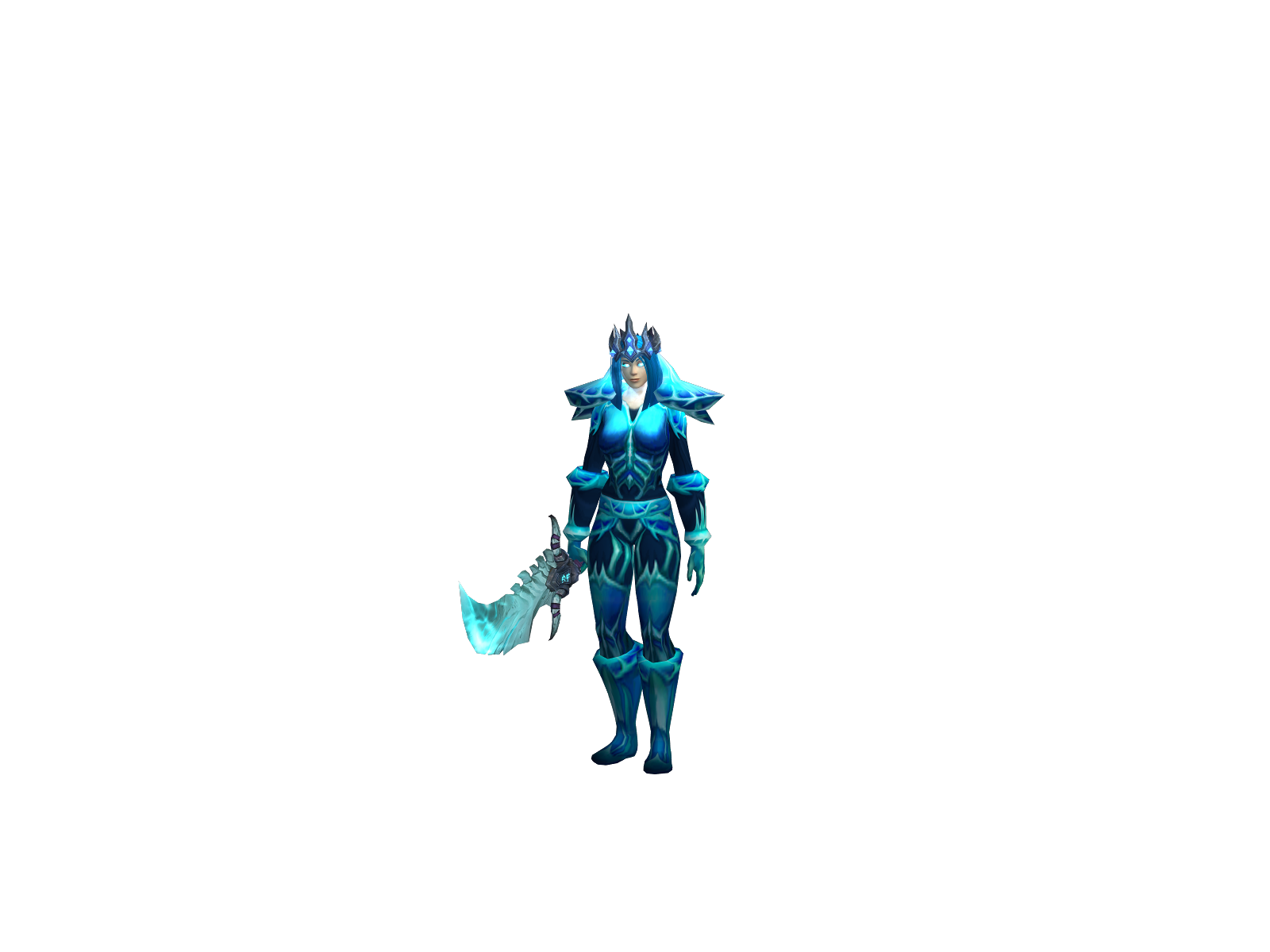 Ôbliterate 3D character render