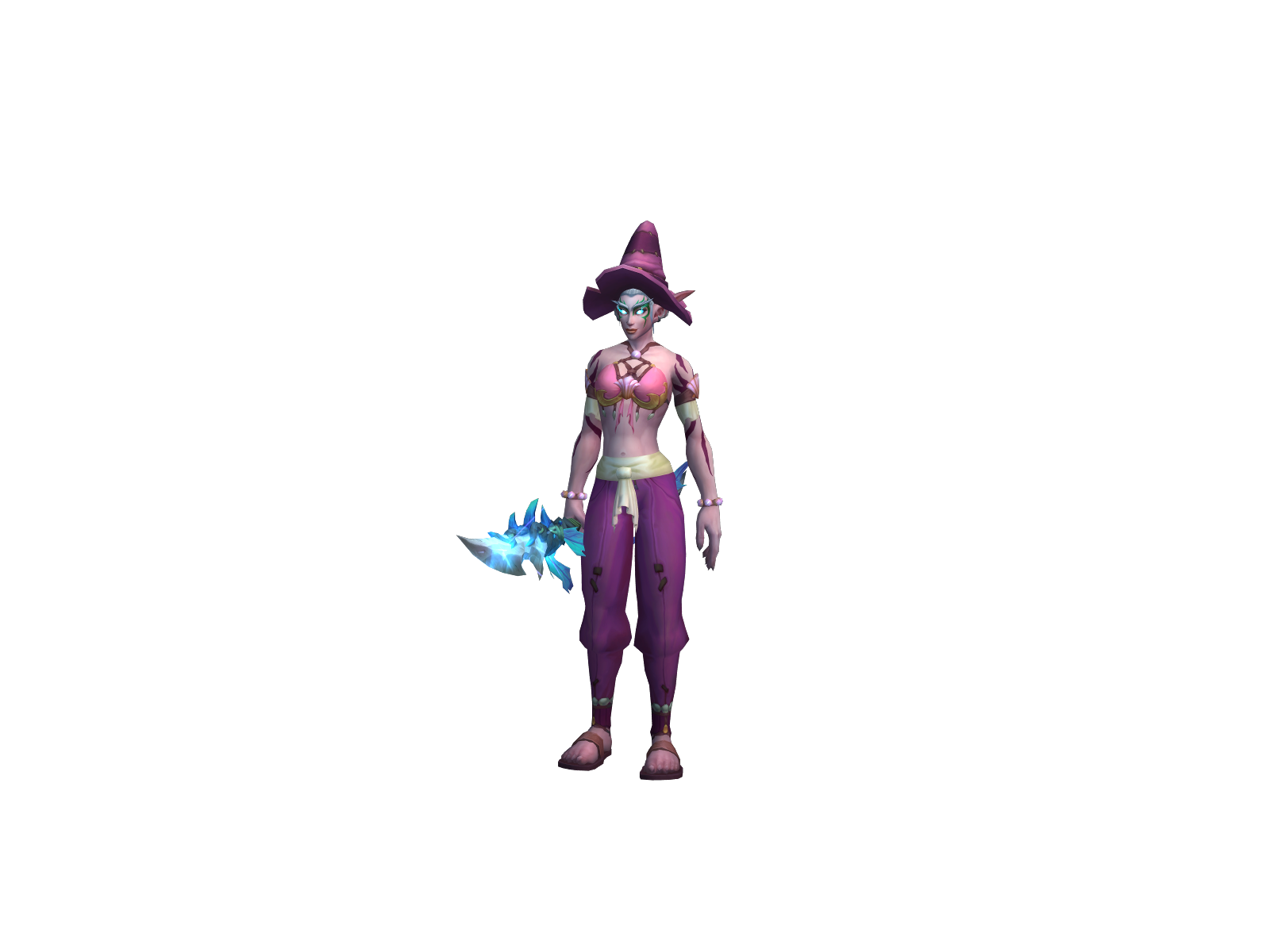 Påñda 3D character render