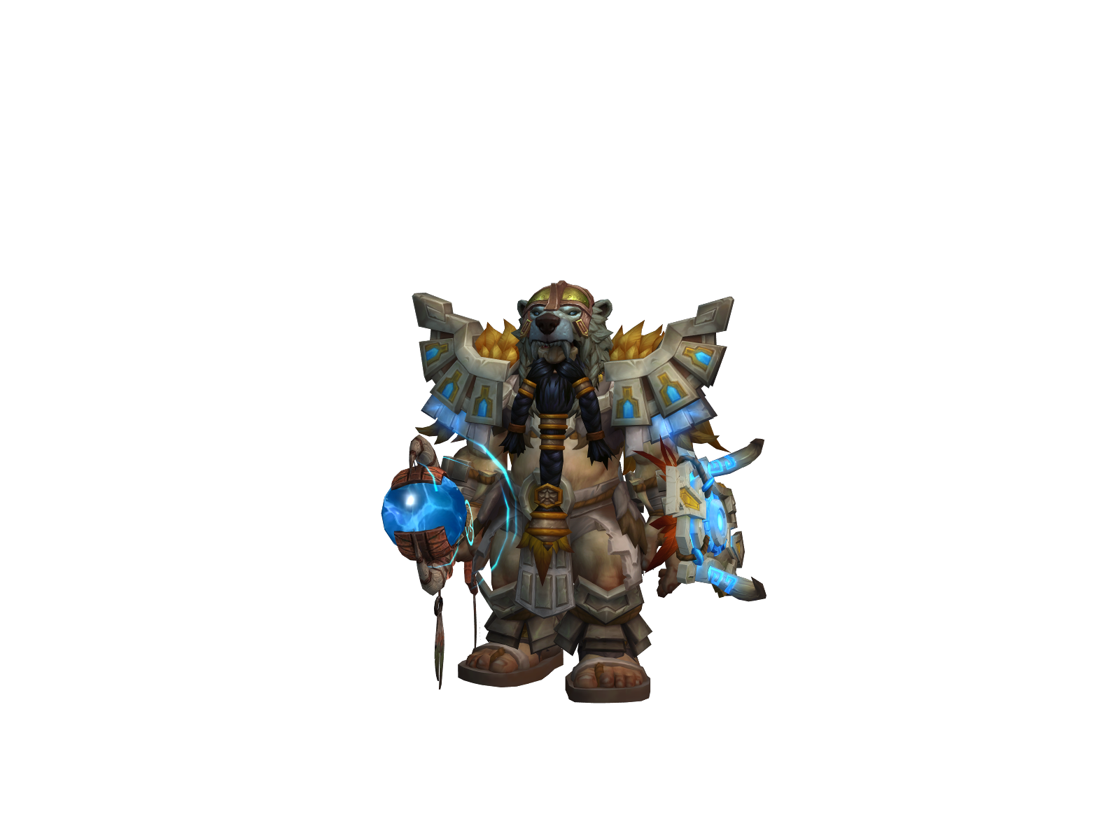 Blingers 3D character render