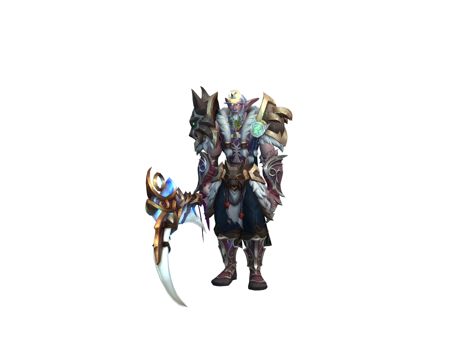 Salvattor 3D character render