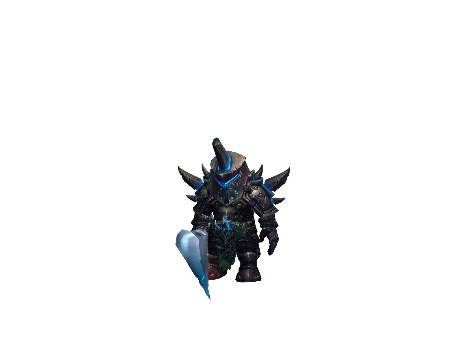 Warburd 3D character render