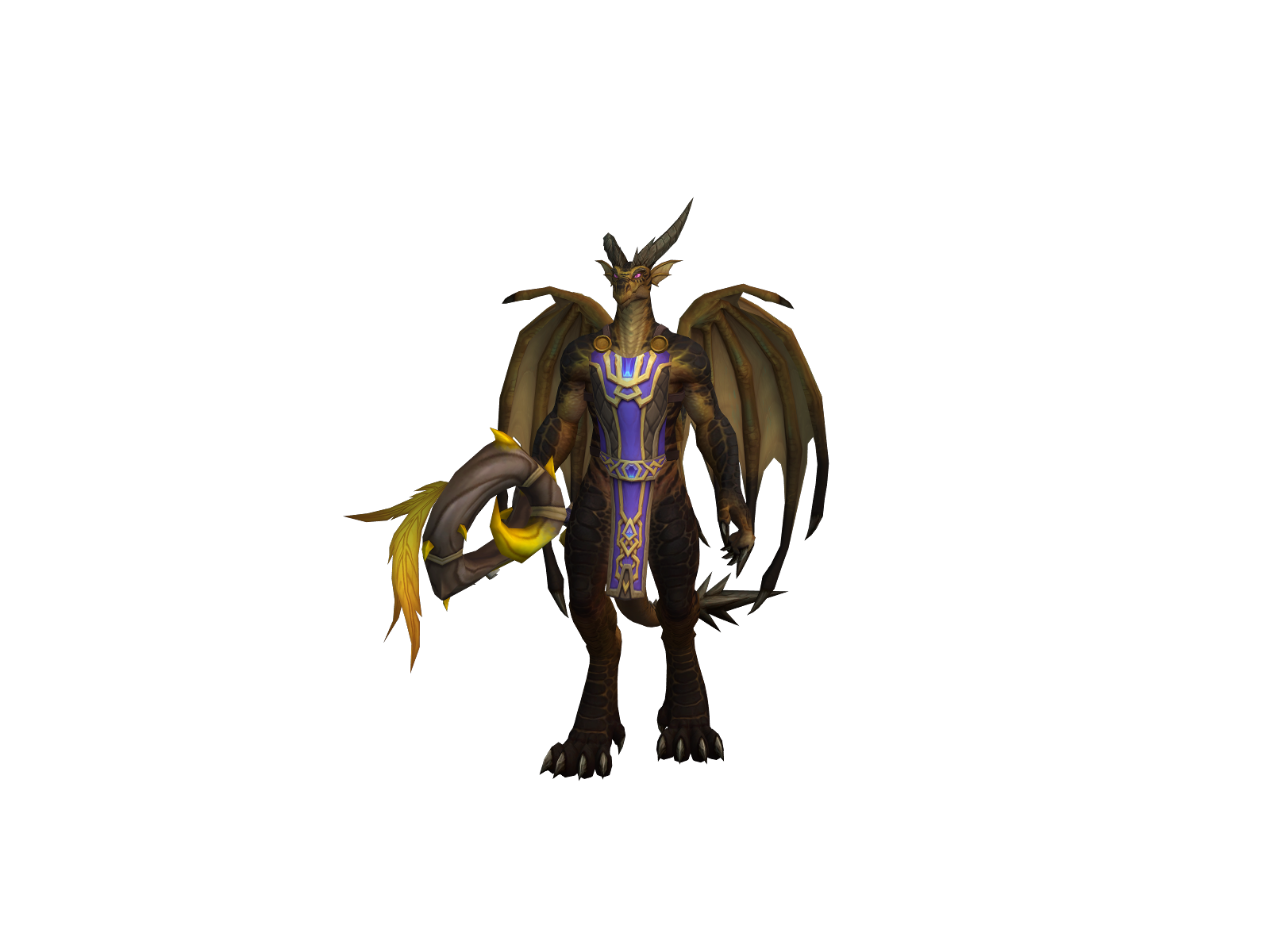 Selvinos 3D character render