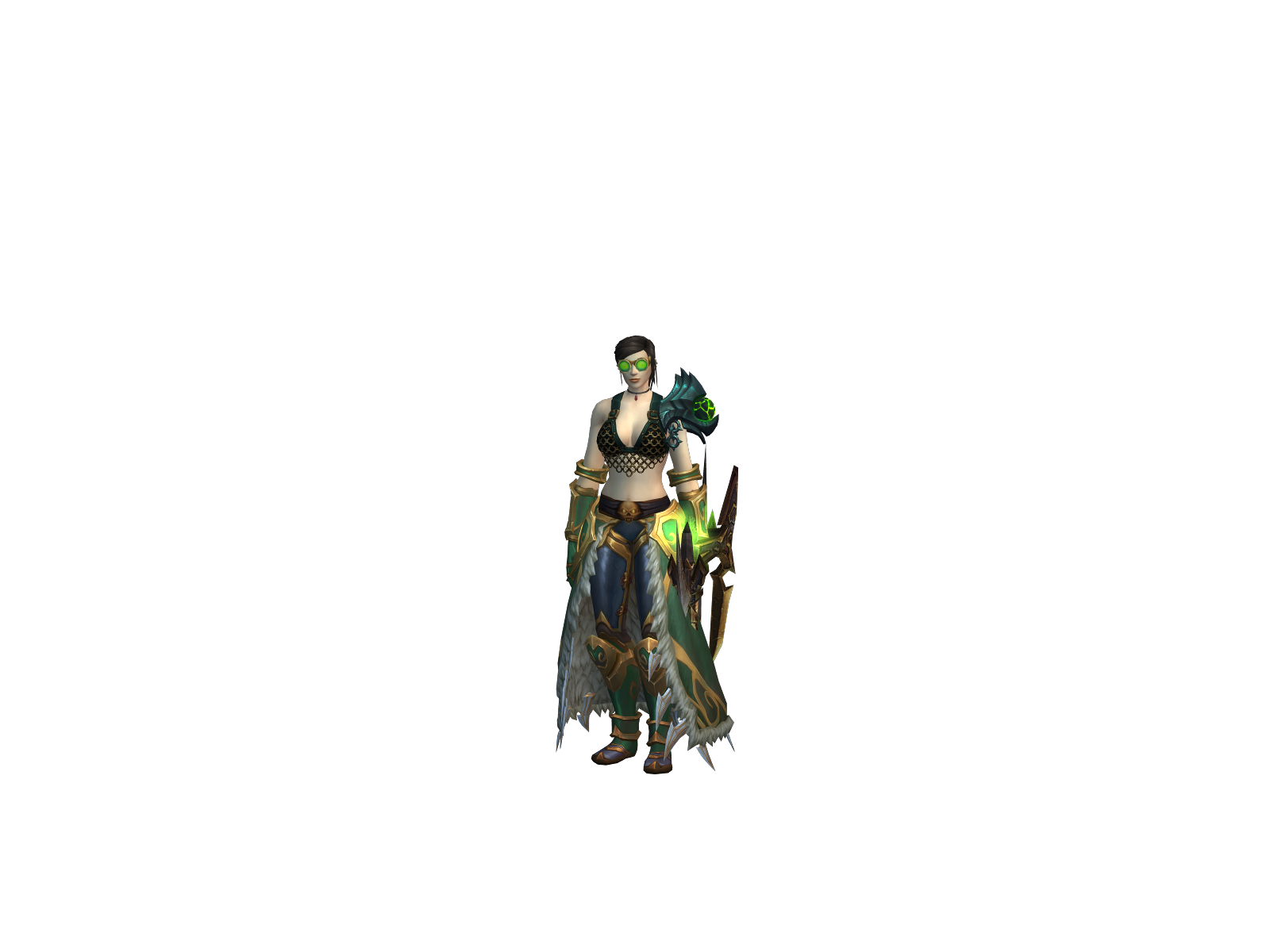 Drottnar 3D character render
