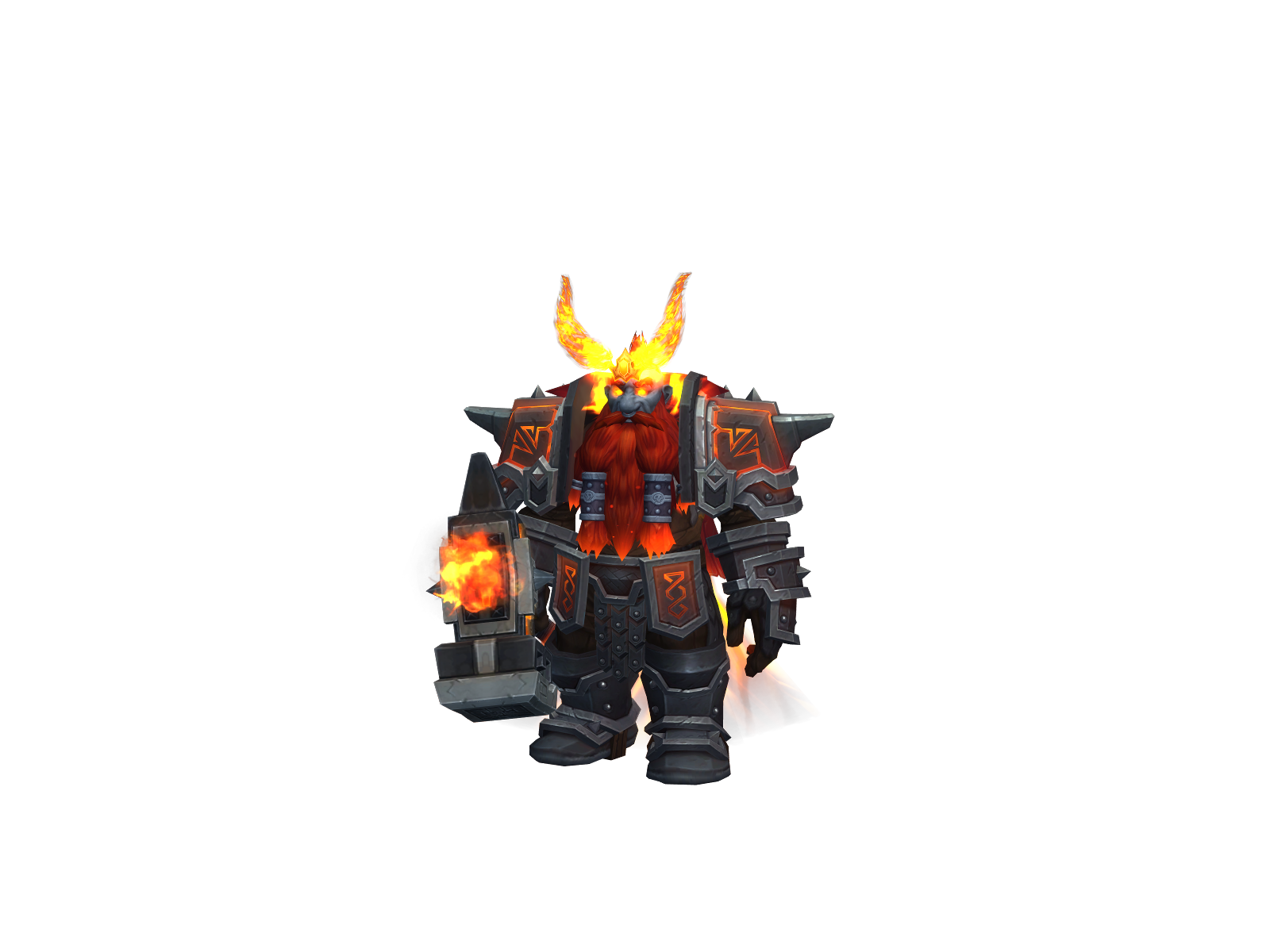 Demonwarfare 3D character render