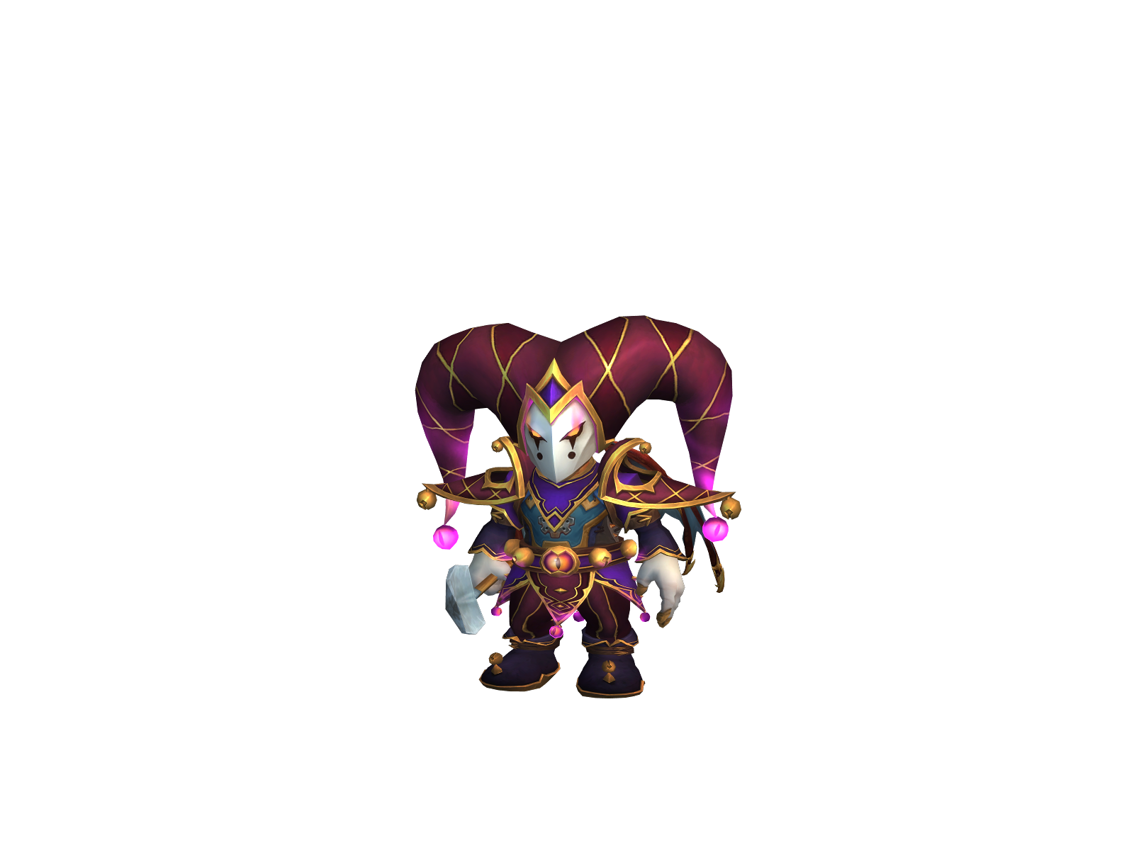 Bigegg 3D character render