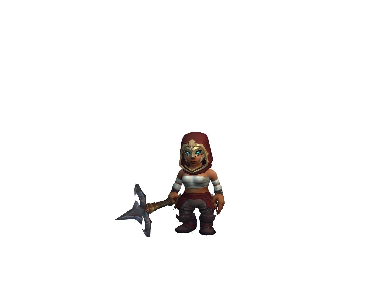 Kéj 3D character render