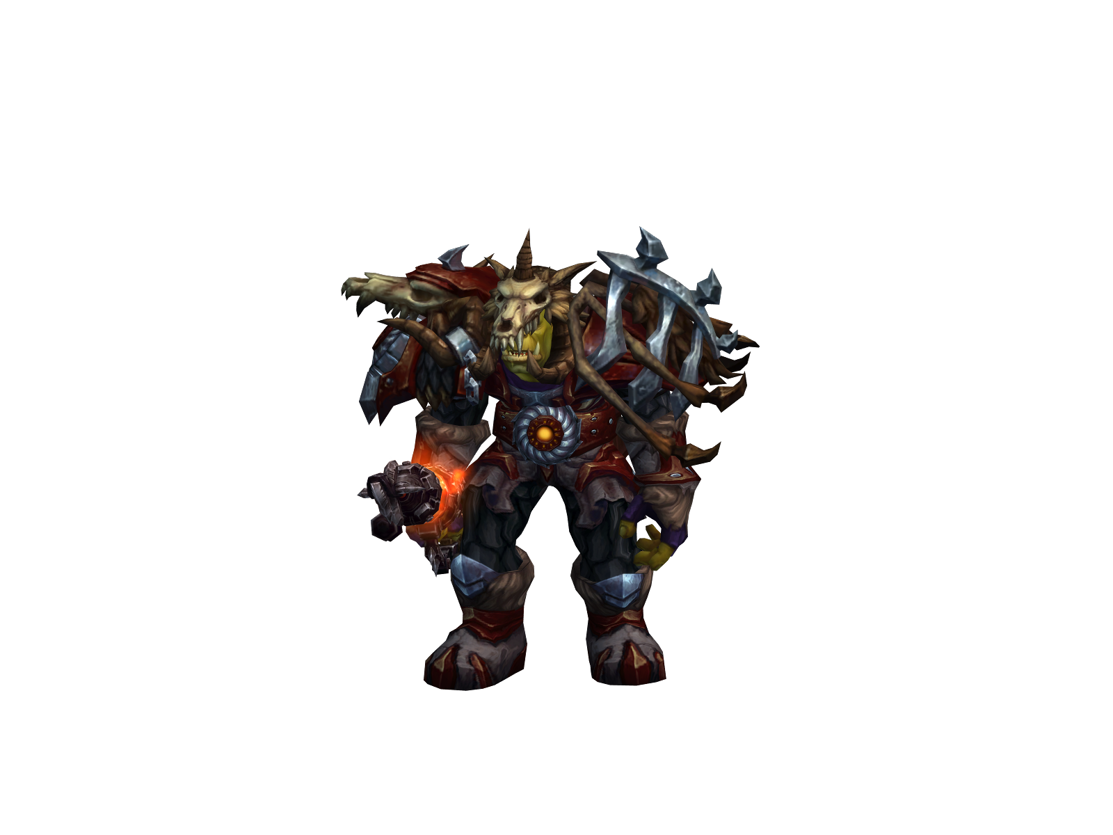 Merkul 3D character render