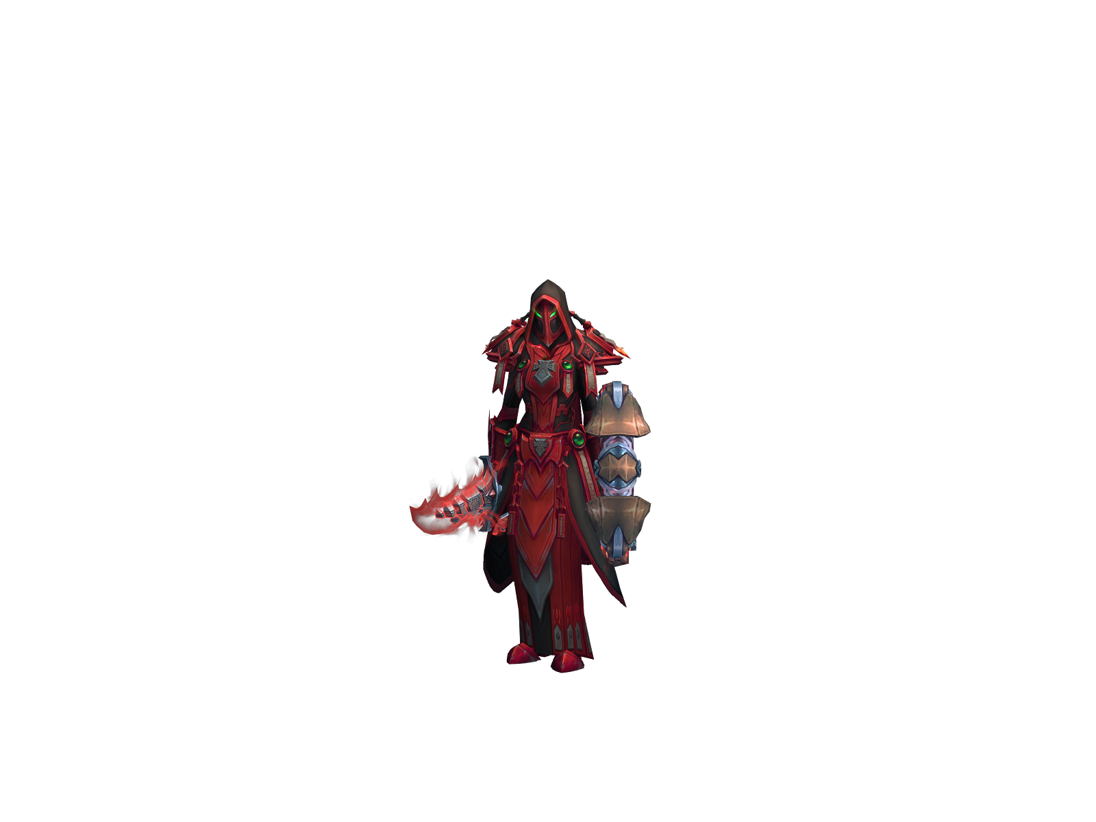 Vickvapørub 3D character render