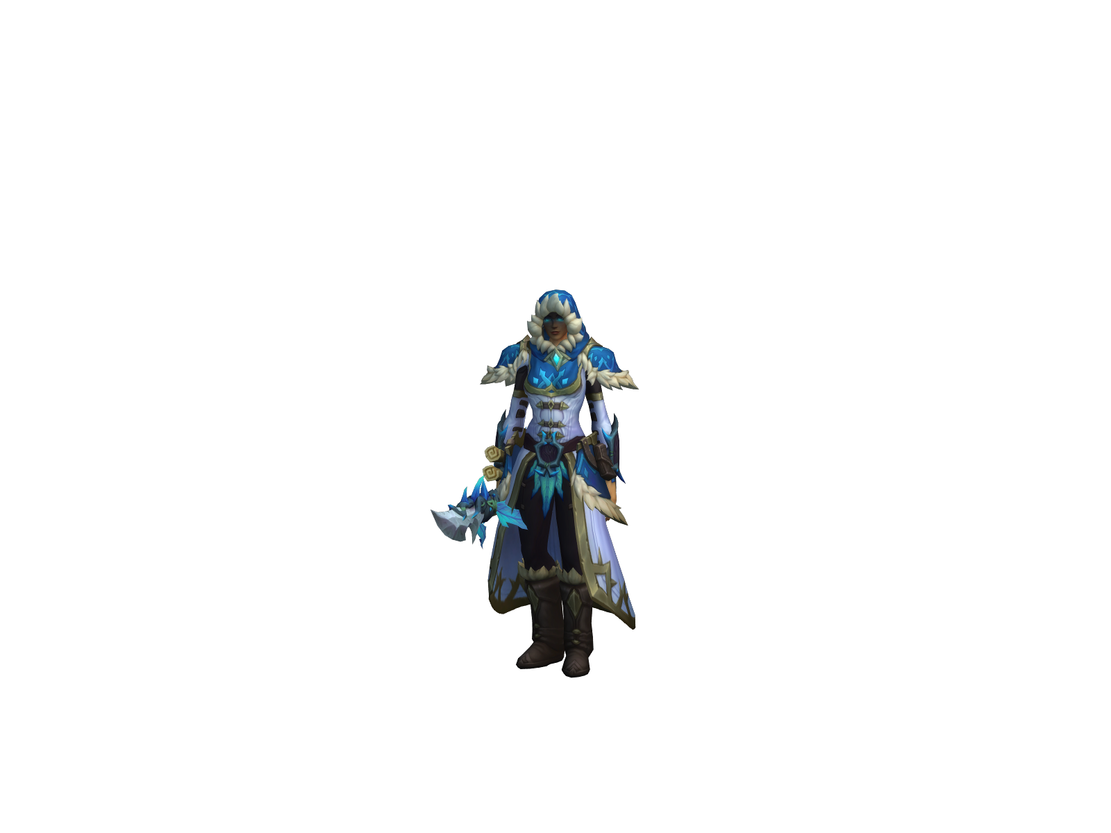 Kiamai 3D character render