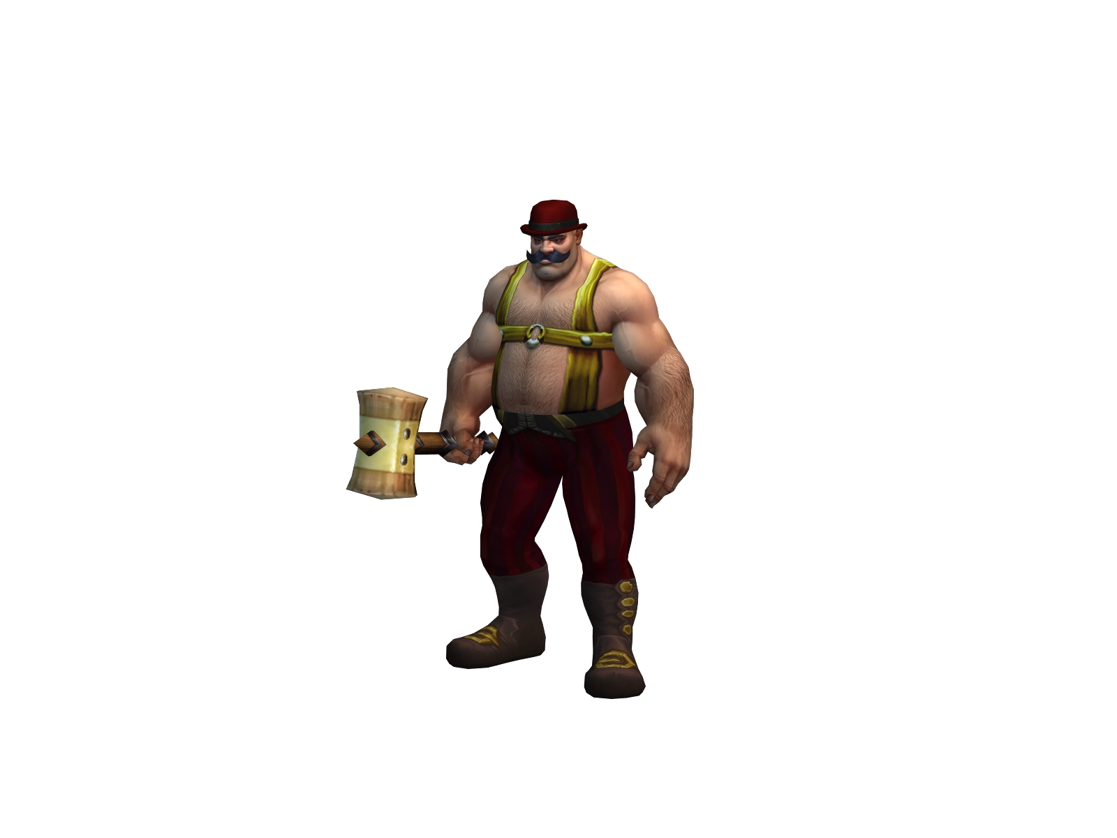 Unbeàrable 3D character render