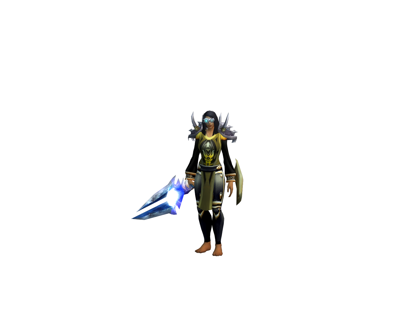 Gïlak 3D character render
