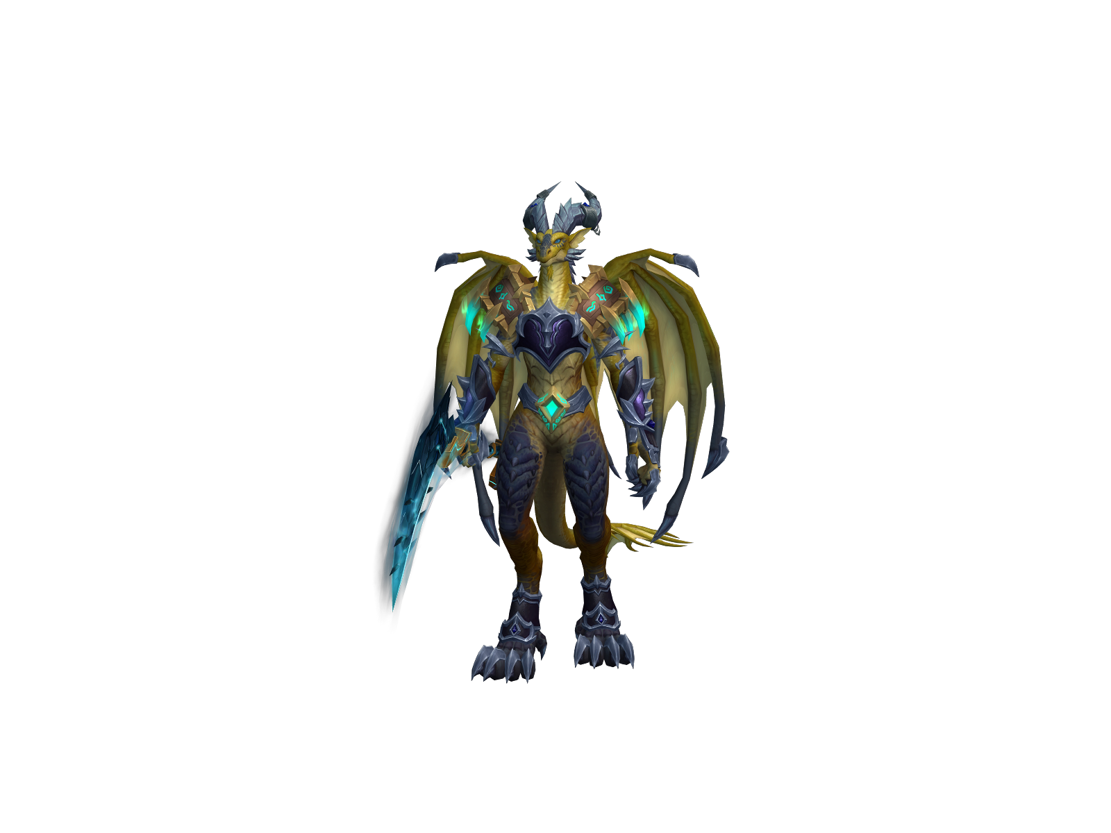 Zeralan 3D character render