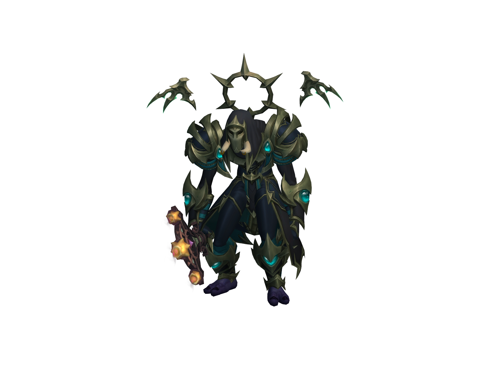 Shadowmix 3D character render