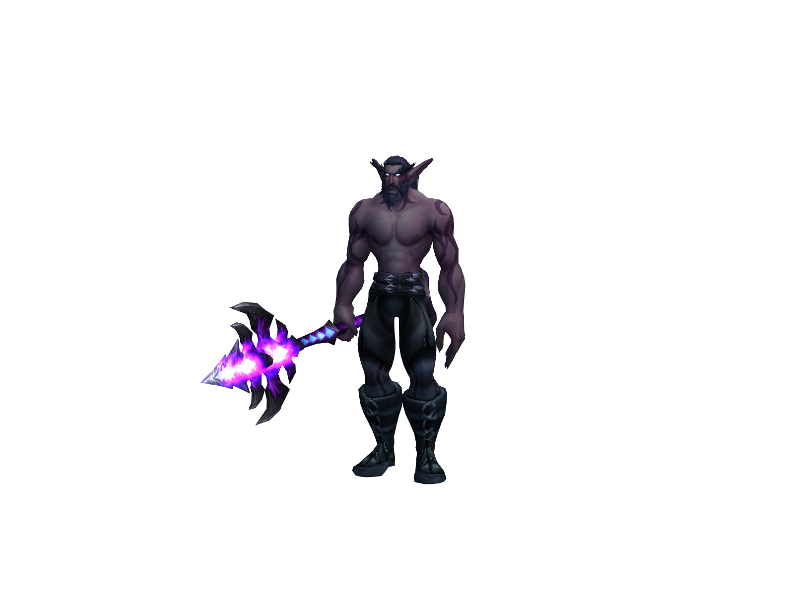 Røryu 3D character render