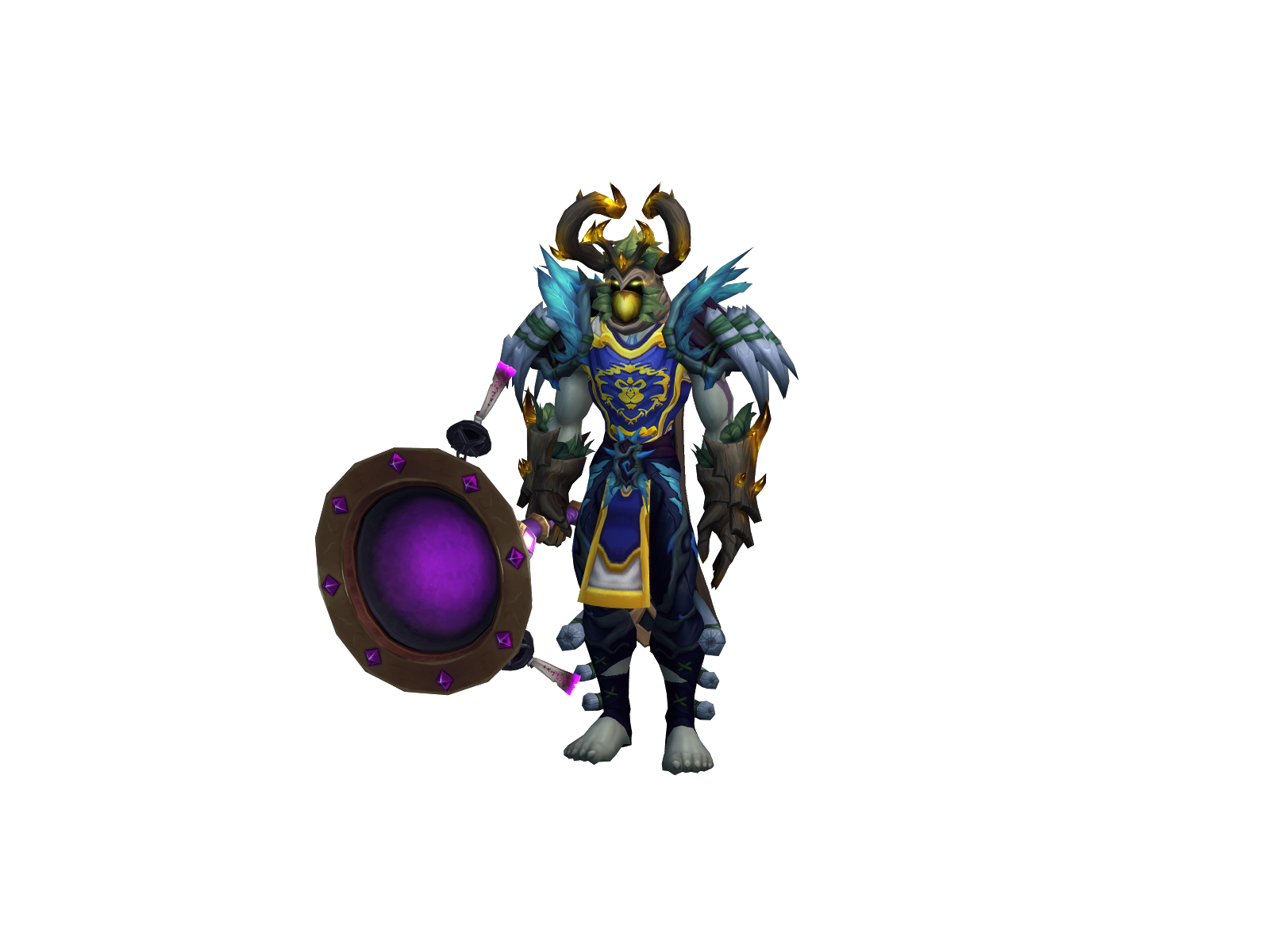 Boonkin 3D character render