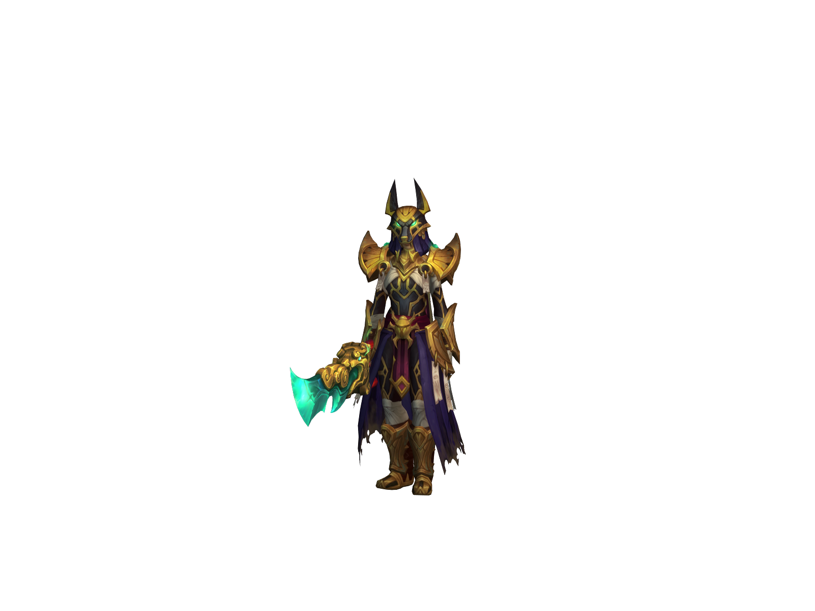 Raneristia 3D character render