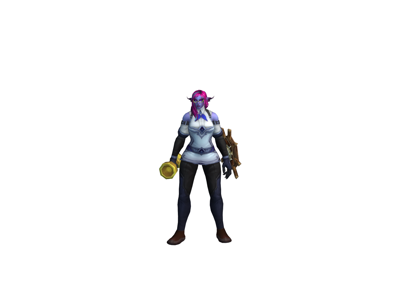 Prunhja 3D character render