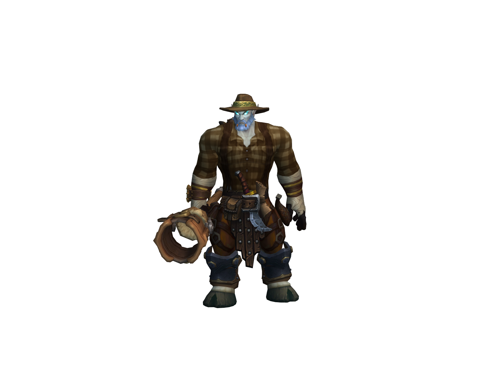 Elwoodblooz 3D character render