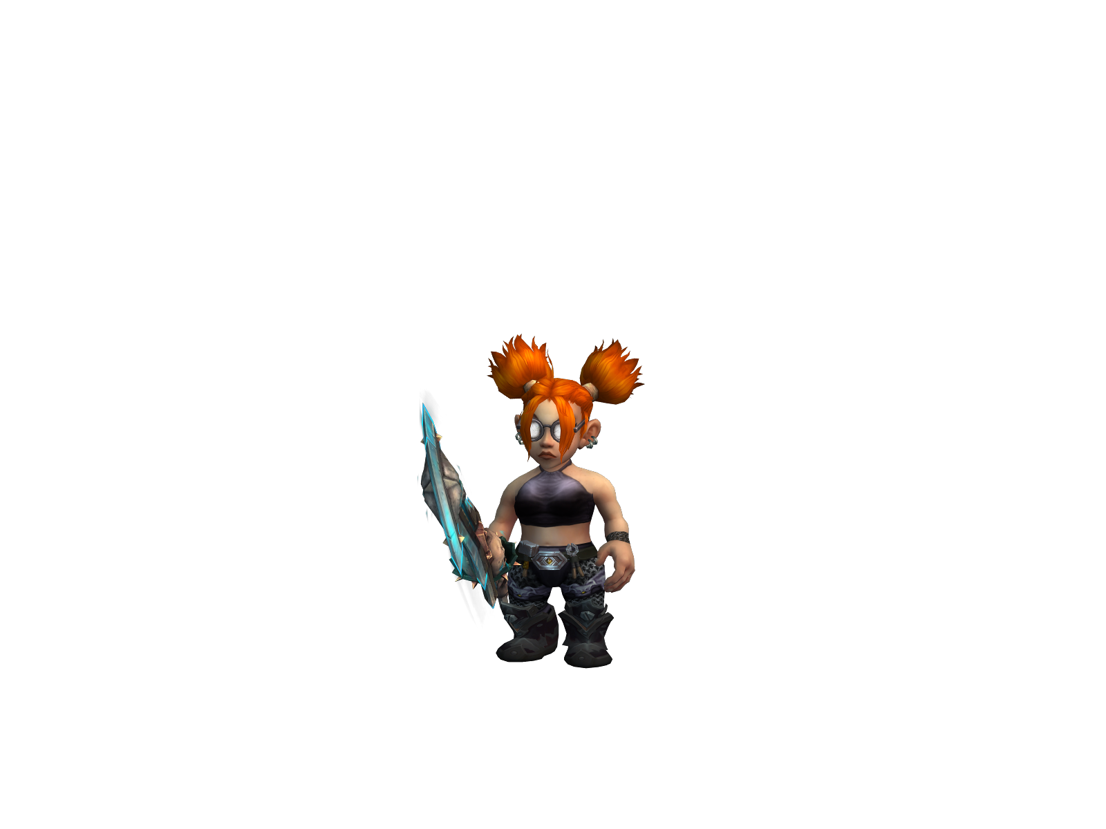 Mouthstuff 3D character render