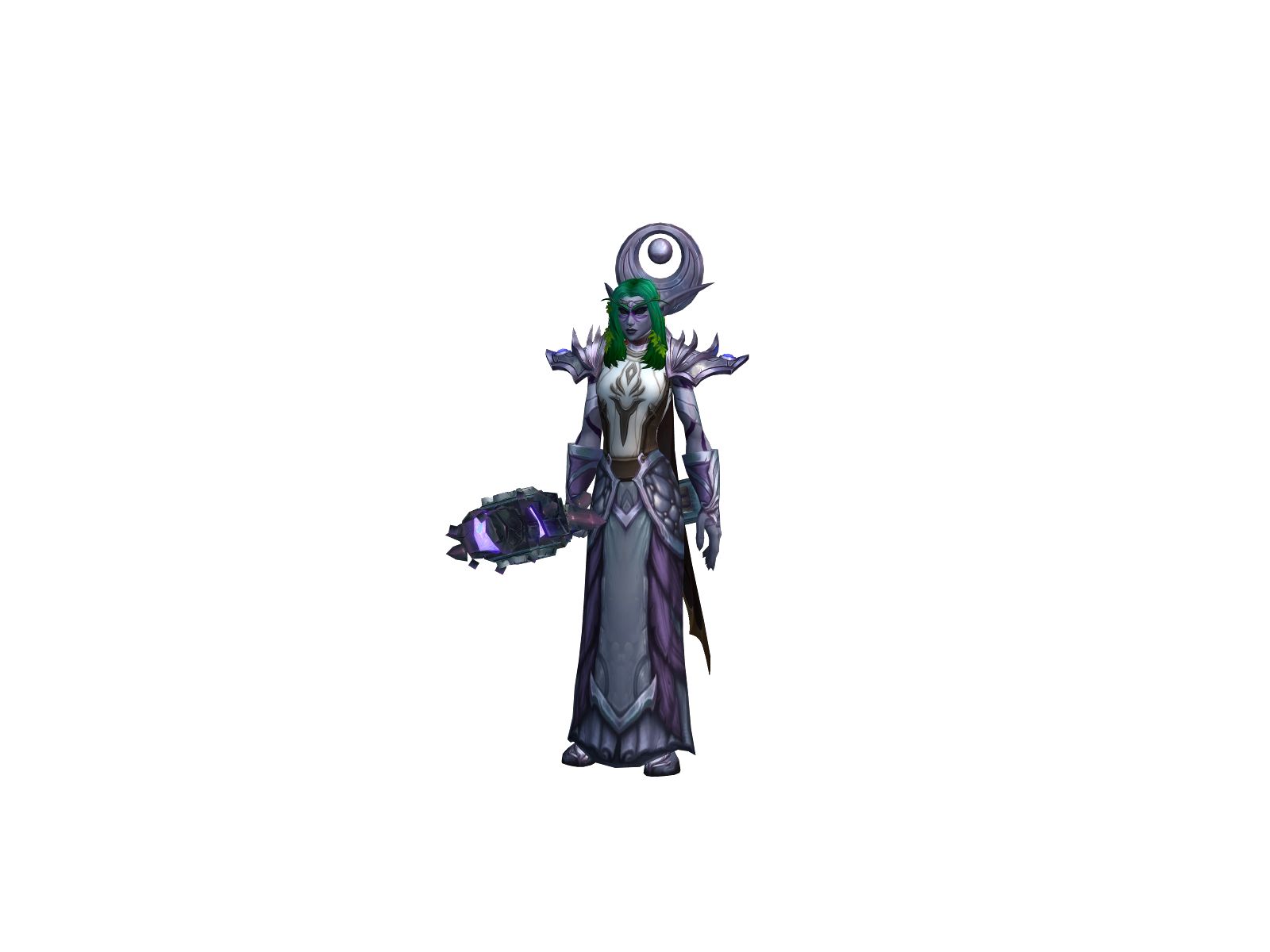 Syleyndria 3D character render