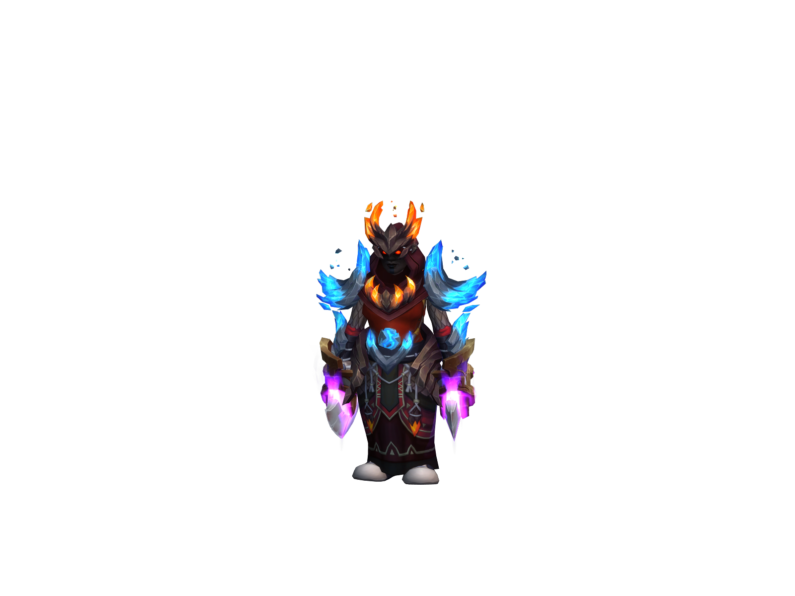 Blastahoe 3D character render